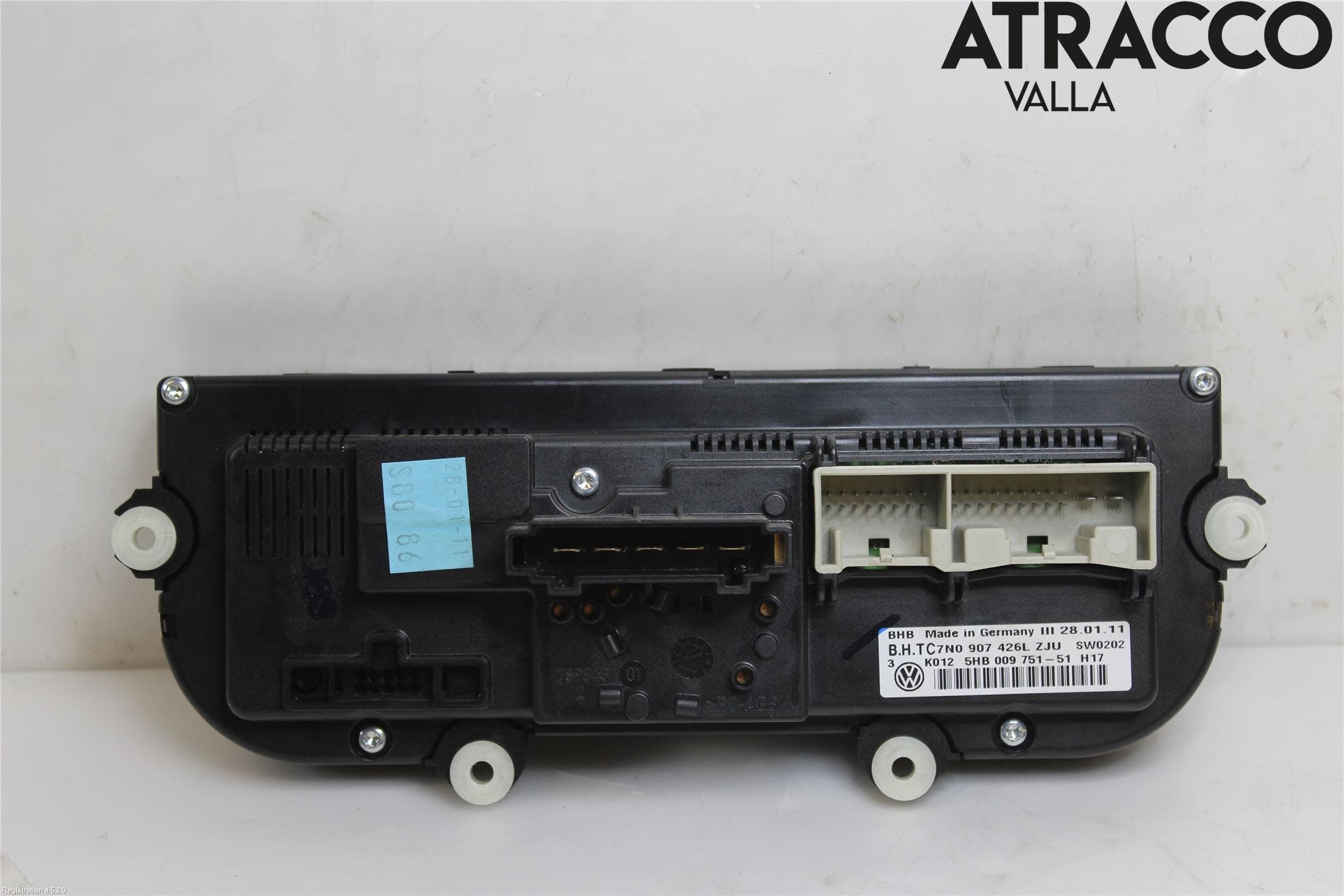 Volkswagen VW GOLF VI 09-13 Ac Styrenhet Ac Manöveren