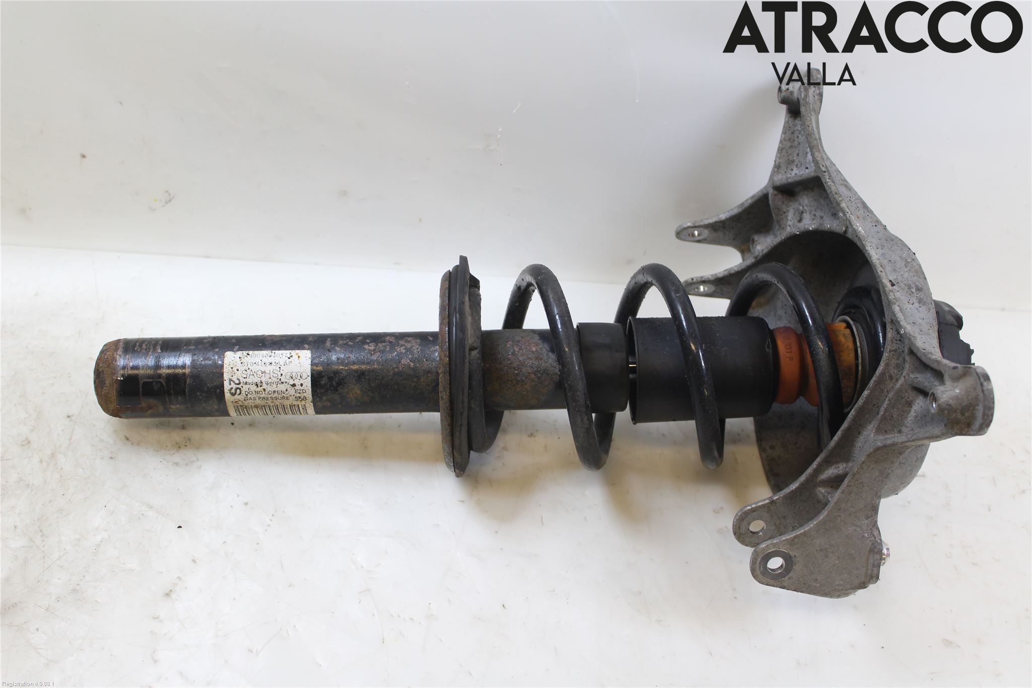 Audi A5 07-16 Fjäderben Fram Vänster