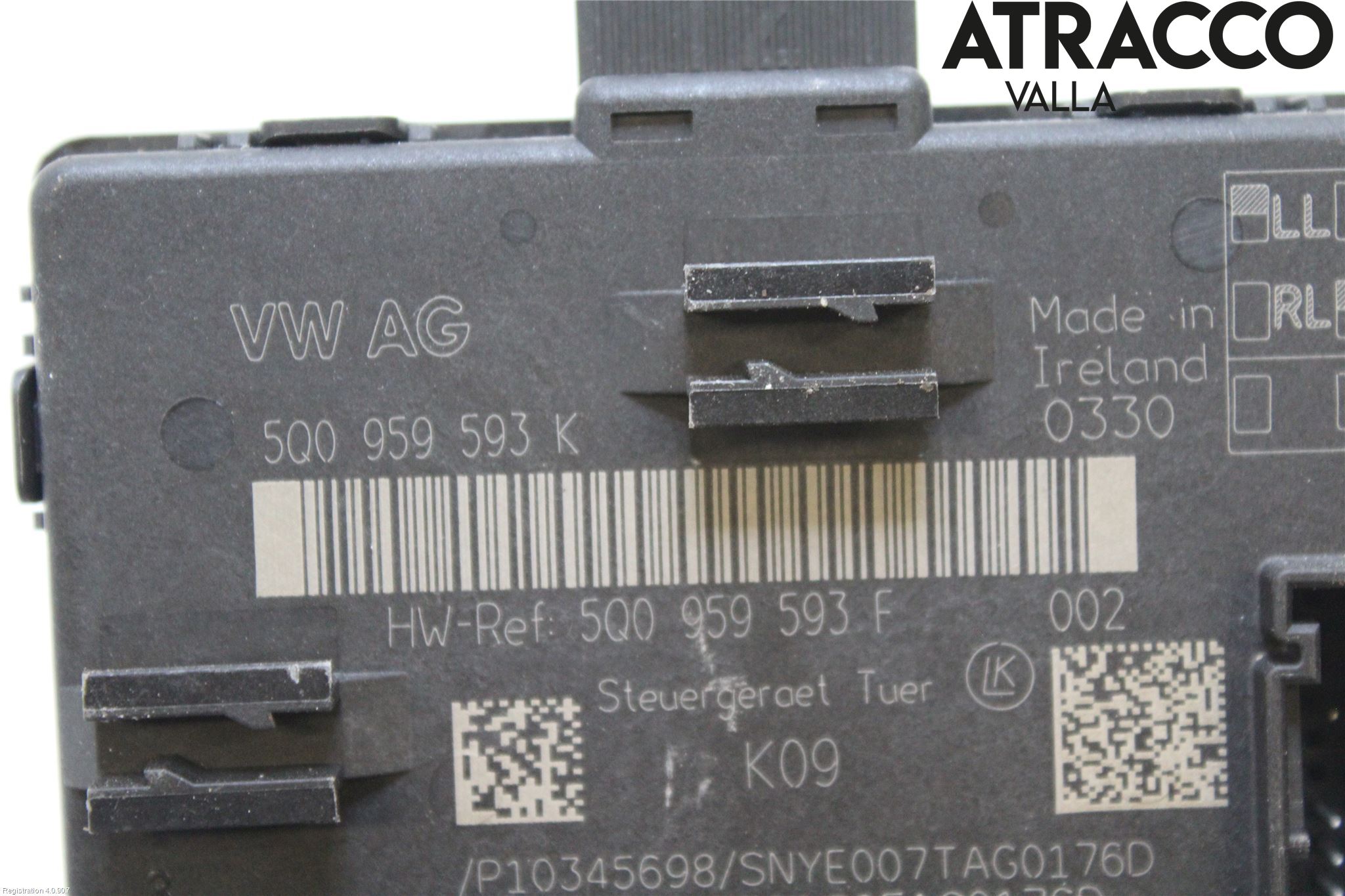 Volkswagen VW PASSAT 15-19 Styrenhet Dörr