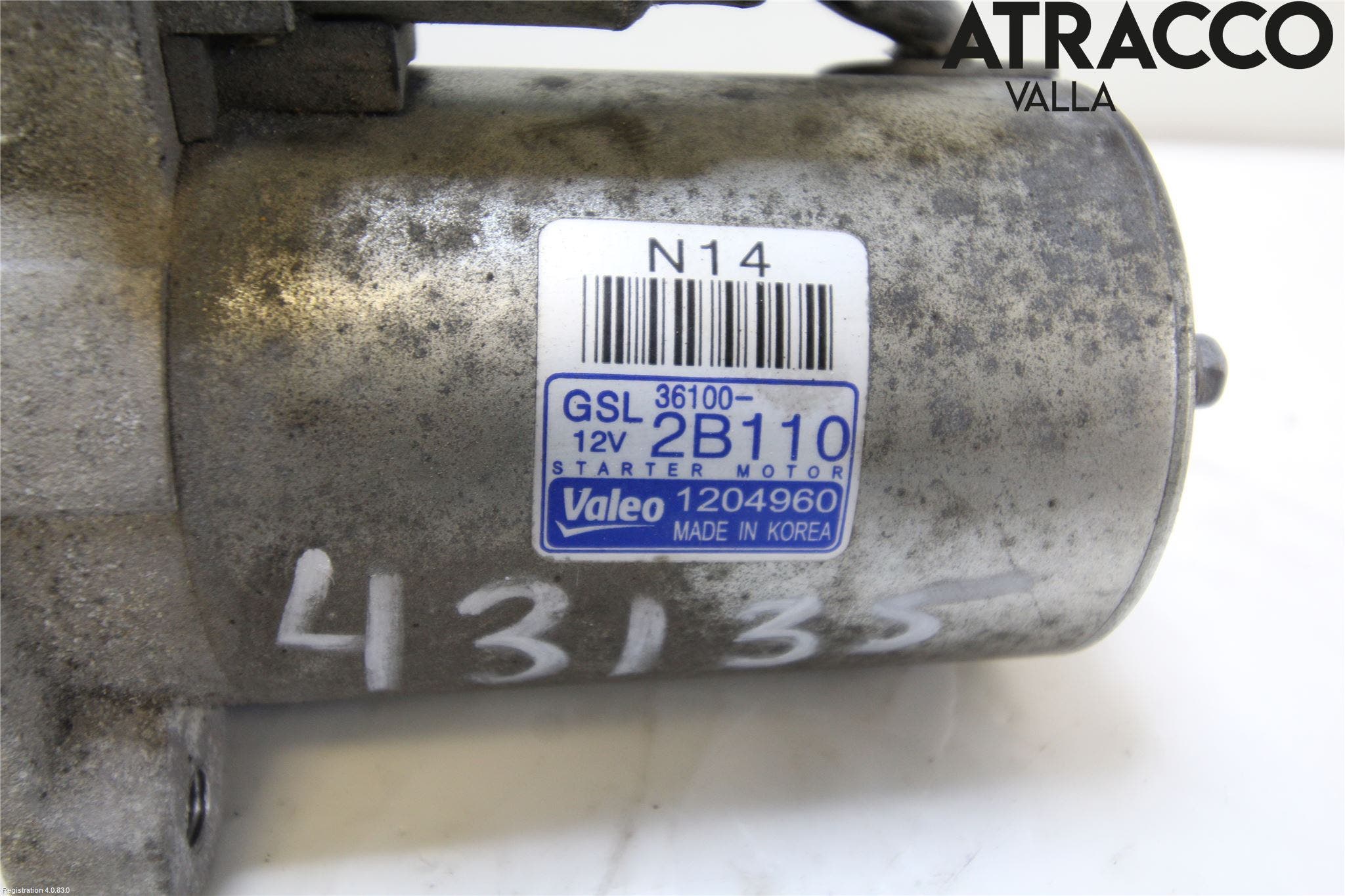 Kia RIO 12-16 Startmotor