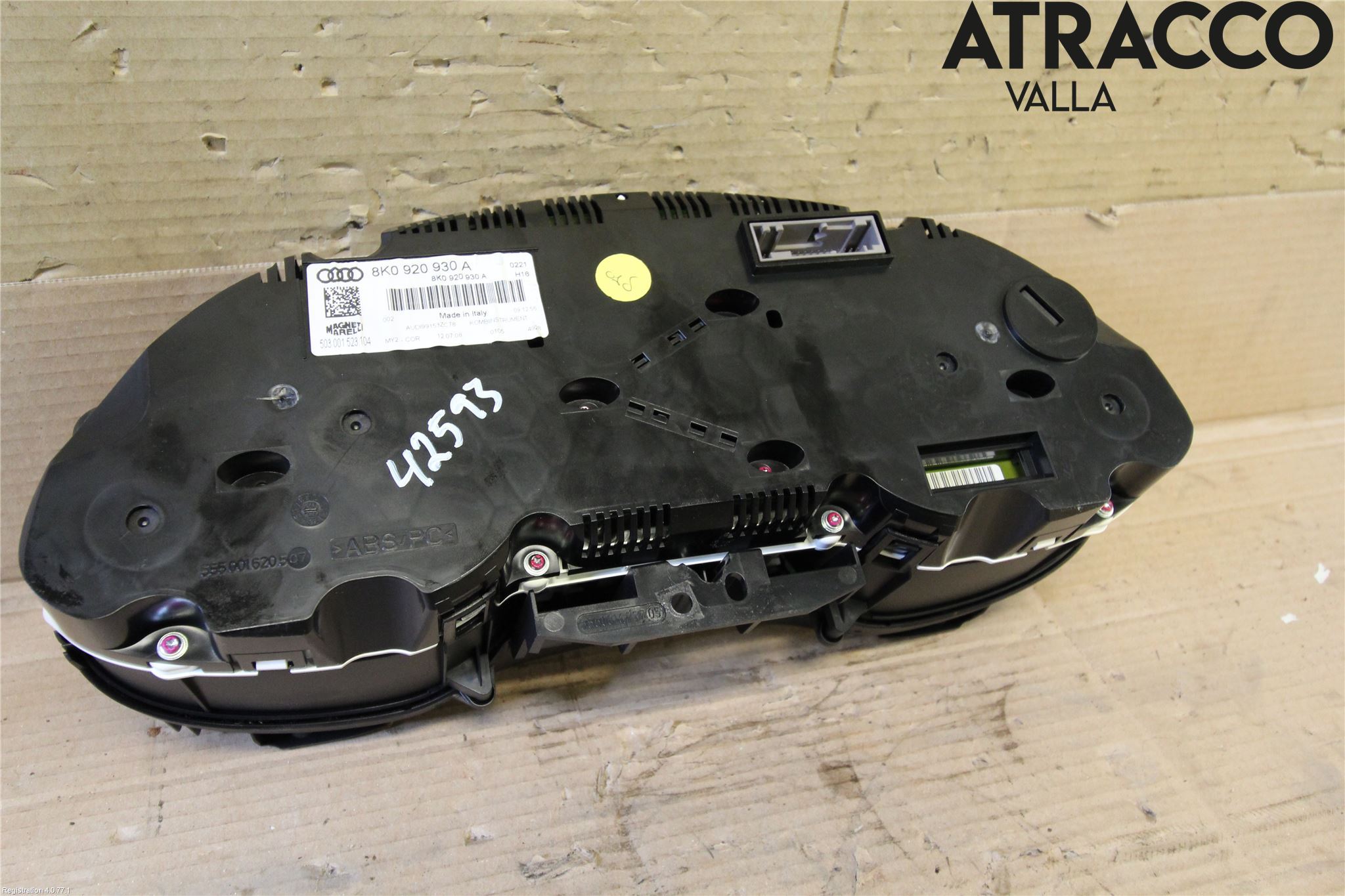 Audi A4/S4 08-11 Instrument Komb