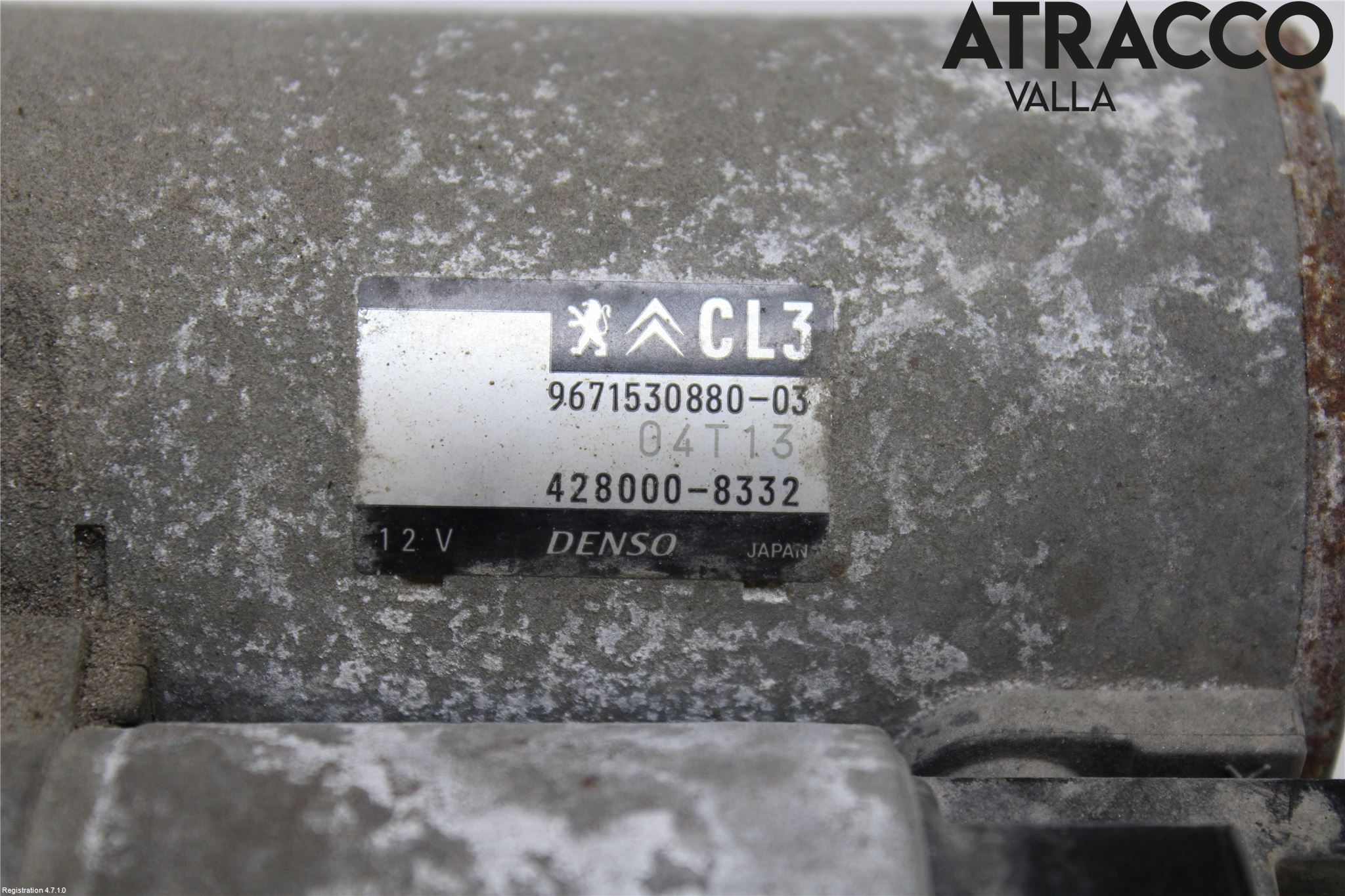 Citroen C3 10-17 Startmotor