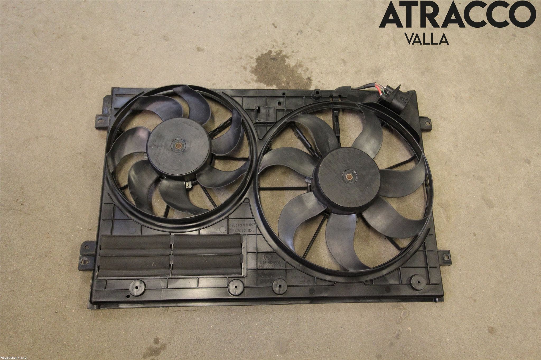 Volkswagen VW PASSAT 05-11 Kylfläkt El