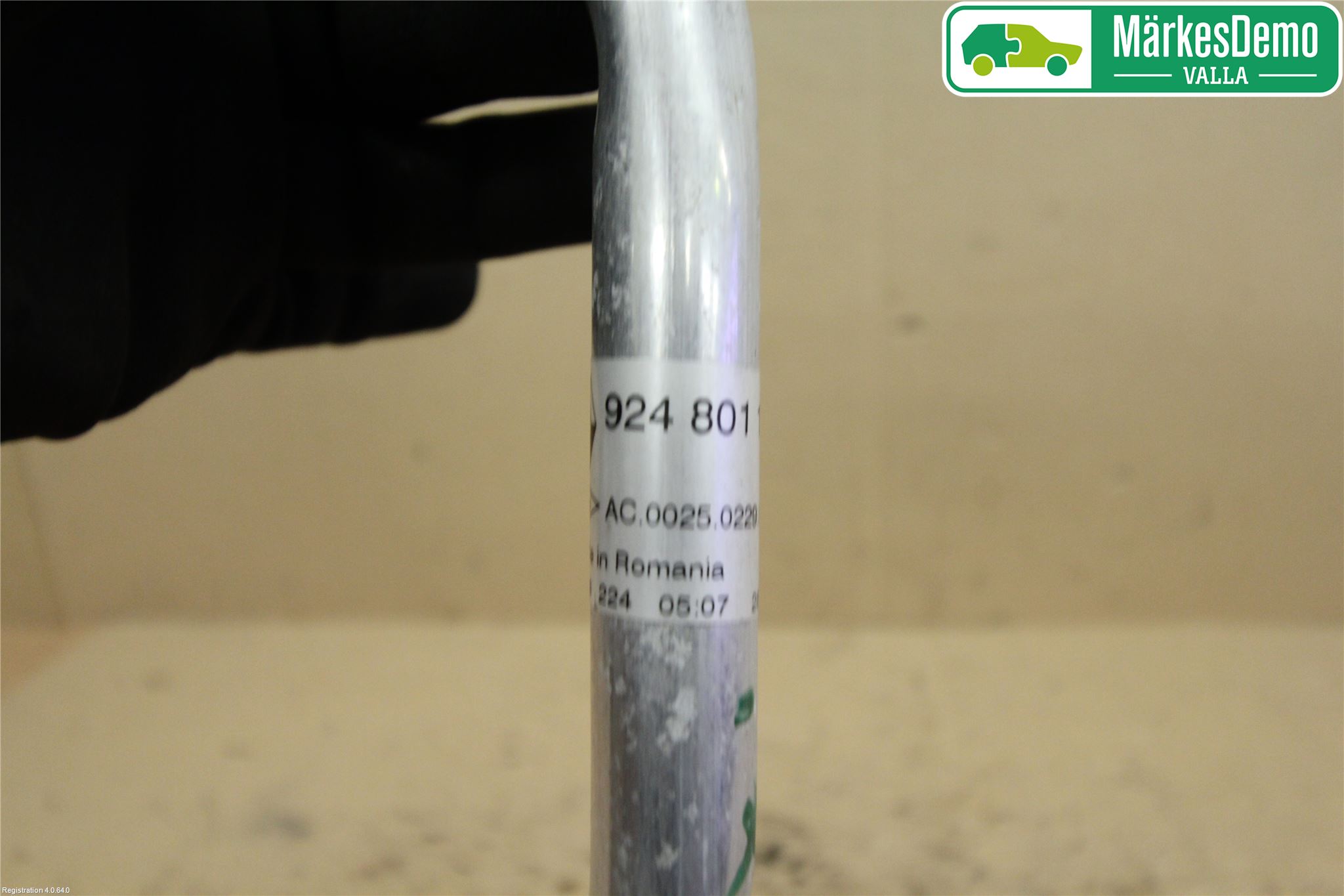 Dacia DUSTER 10-17 Ac Slang-Rör