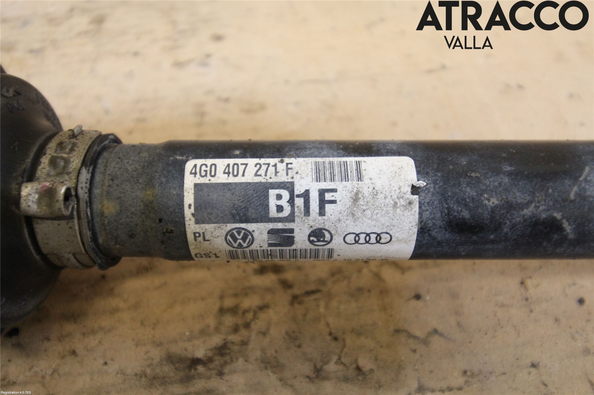 Audi A6 ALLROAD 12-18 Drivaxel Fram Höger