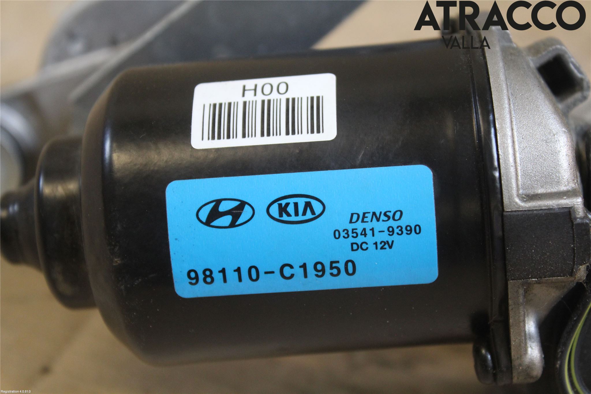 Kia STONIC 18->> Torkarmekanism Vindruta