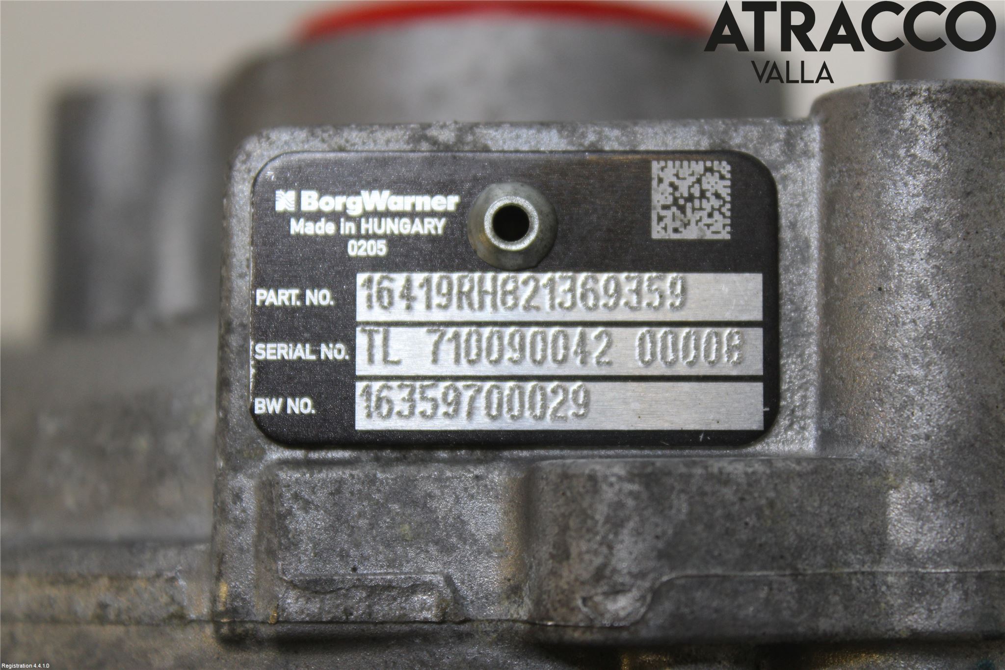 Nissan QASHQAI 14-17 Turboaggregat