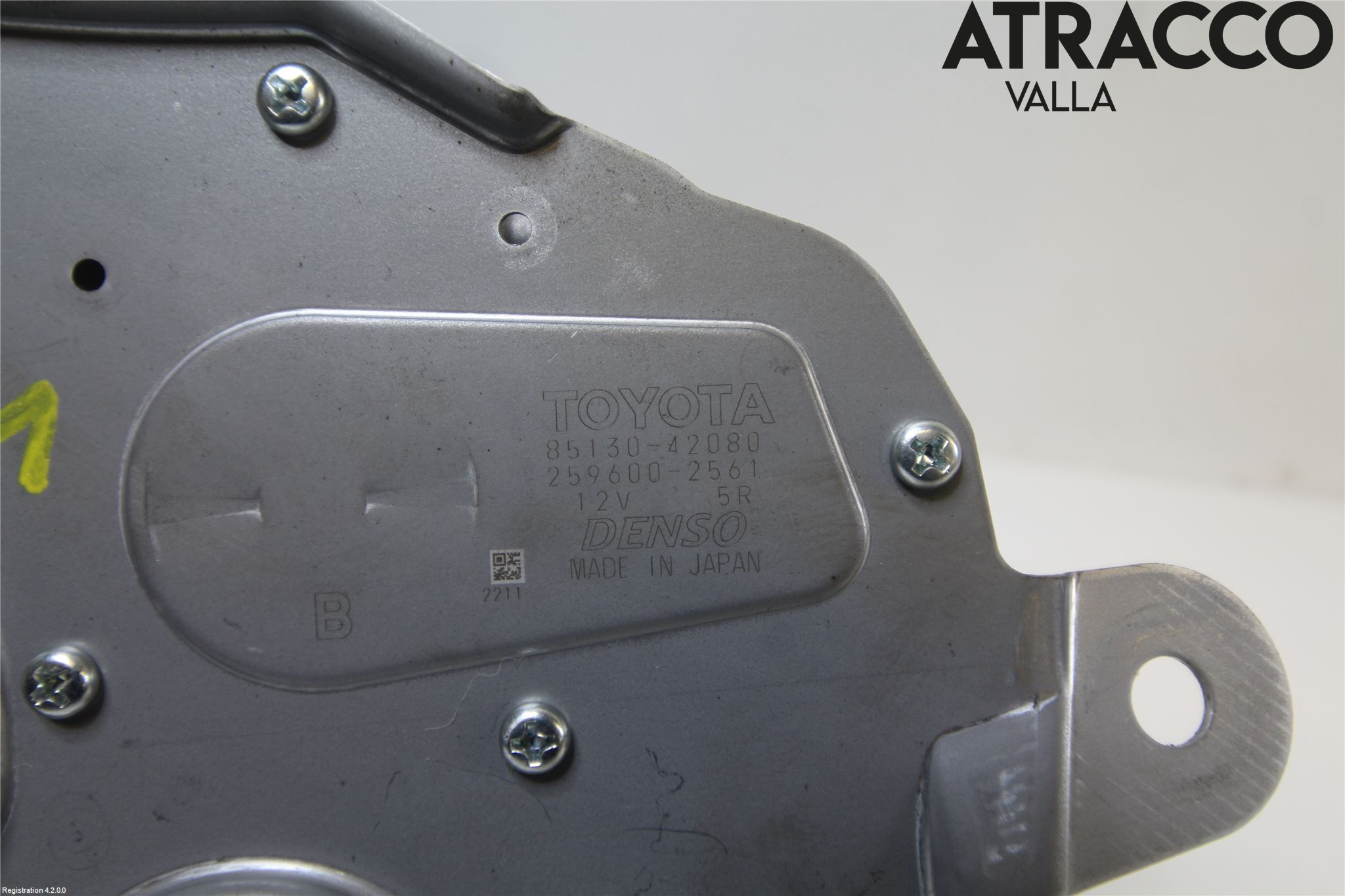 Toyota RAV4 13-18 Torkarmotor Baklucka