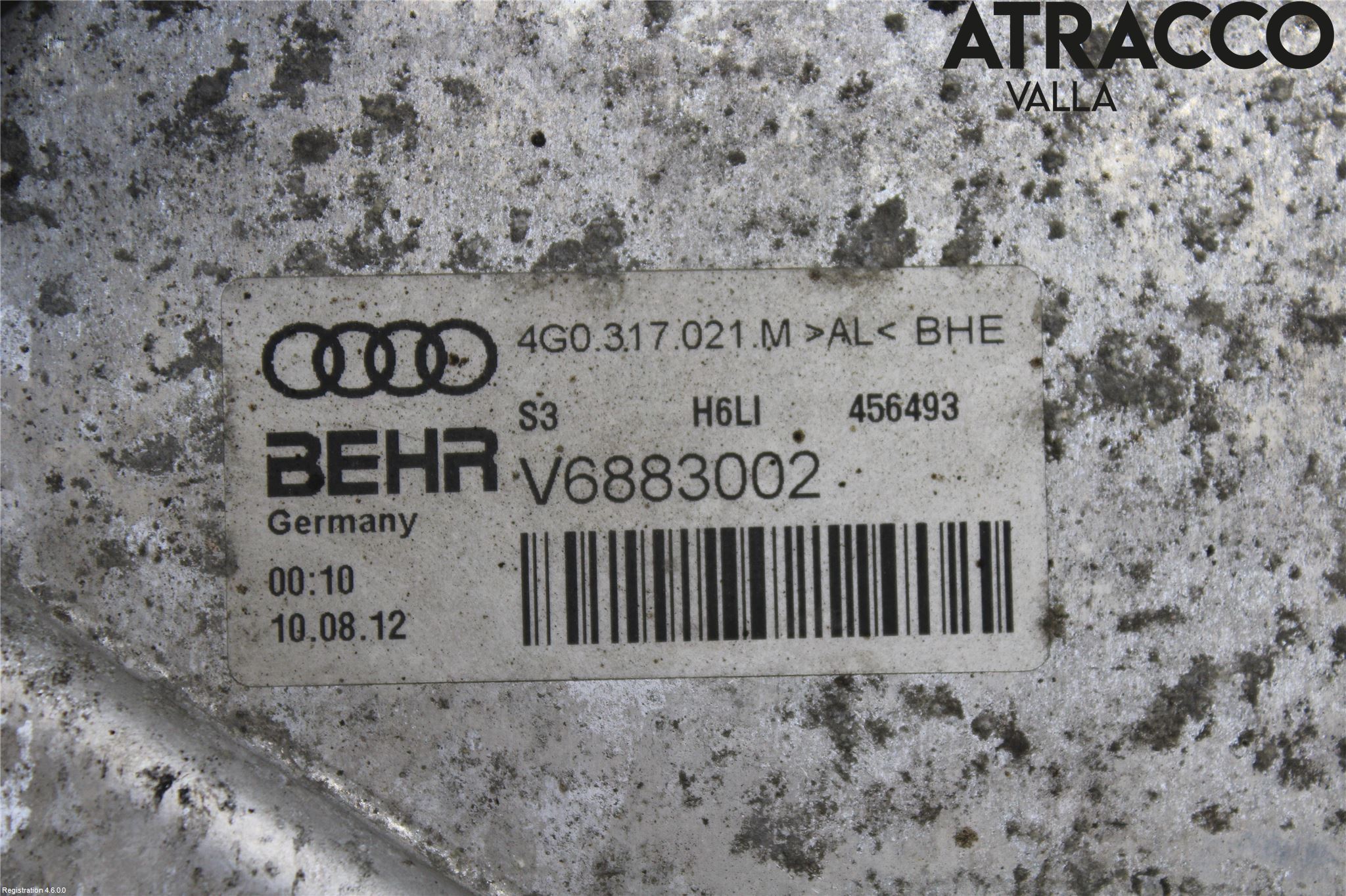 Audi A6/S6 4G 11-18 Oljekylare Automat