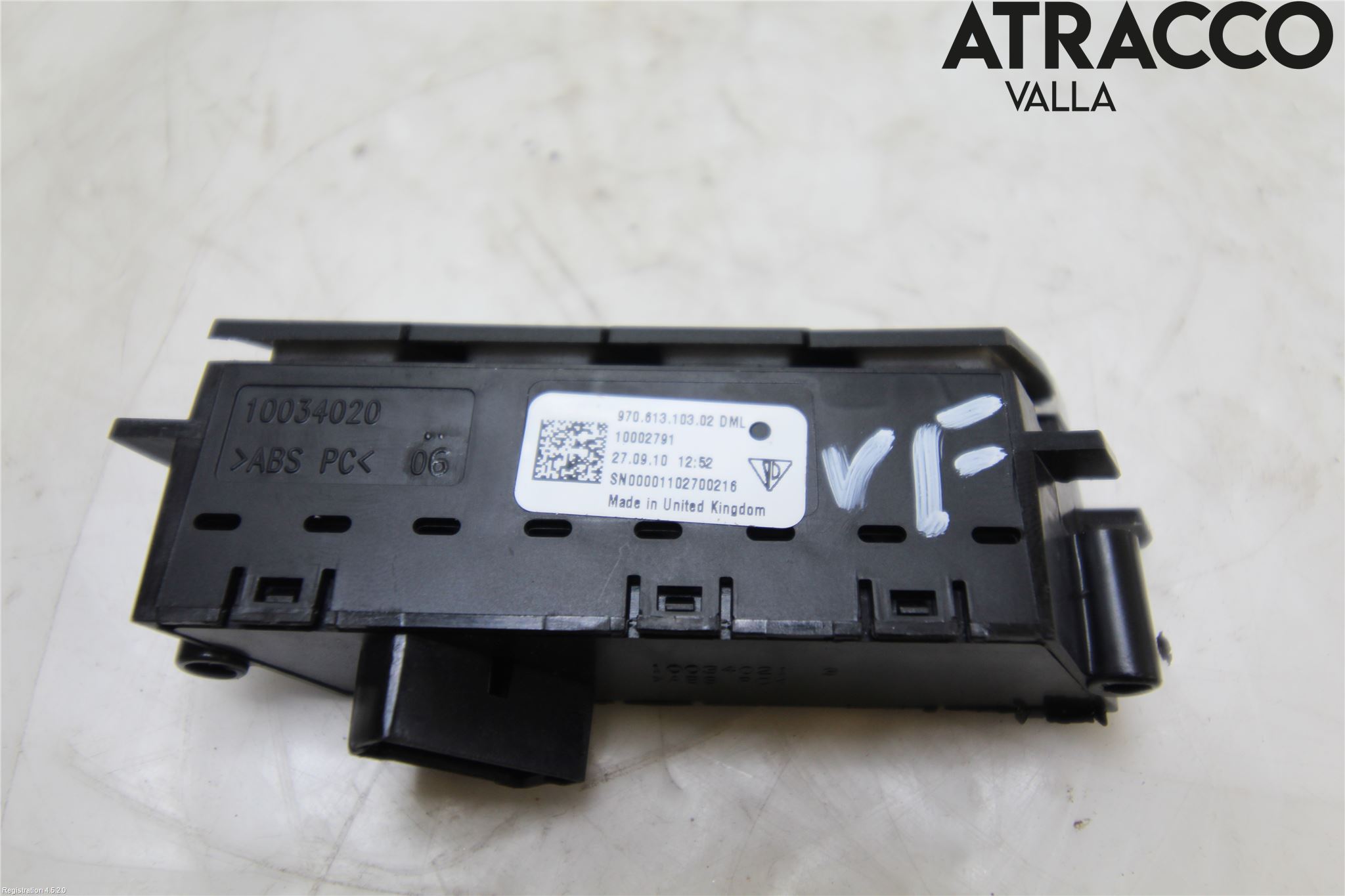 Porsche PANAMERA 09- Strömställare Stolminne