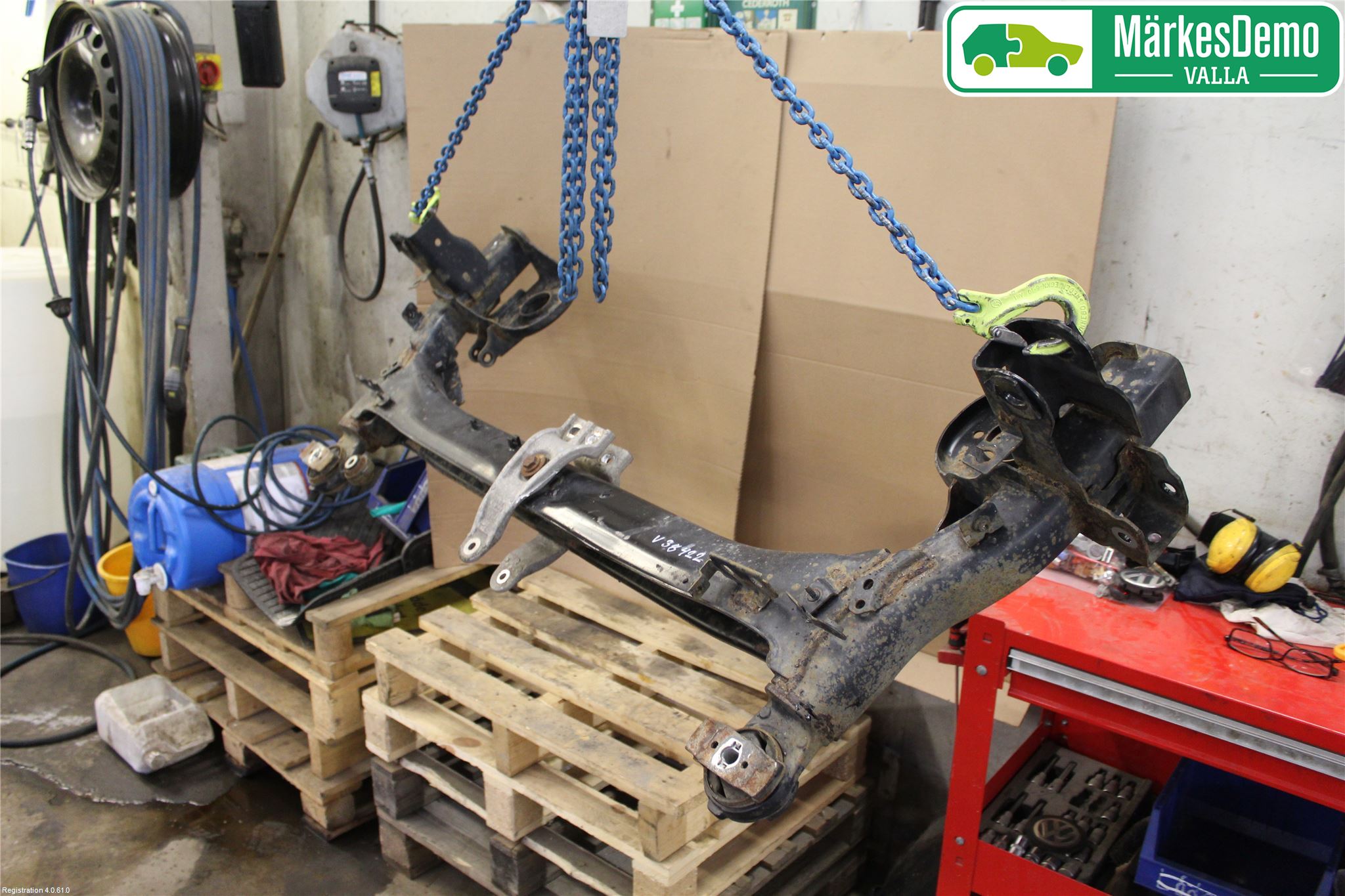 Renault LAGUNA III 08-10 Bakaxelbalk