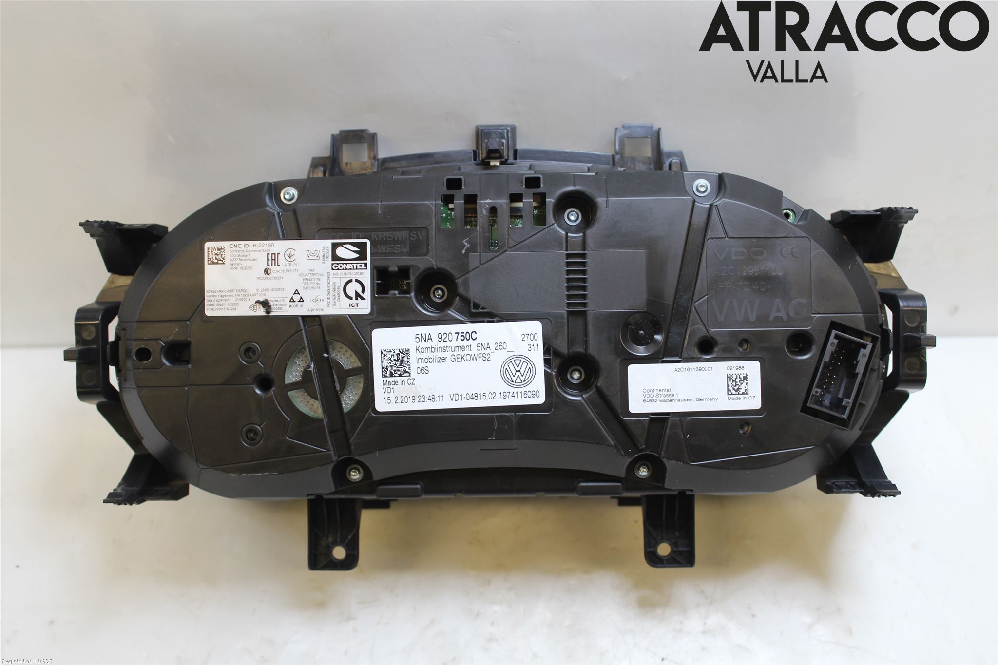Volkswagen VW TIGUAN 16-24 Instrument Komb