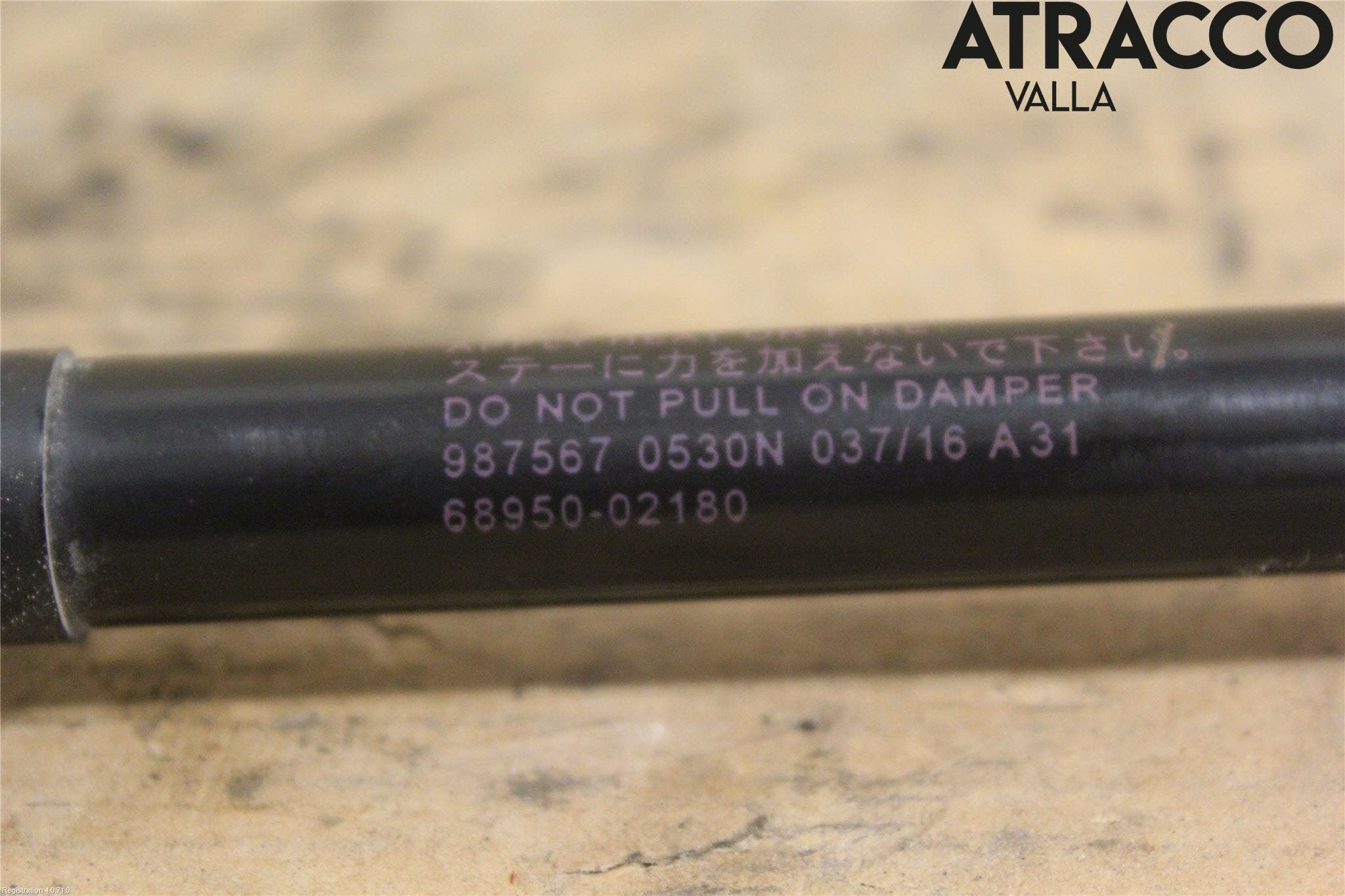 Toyota AURIS 13-19 Gasfjäder Baklucka