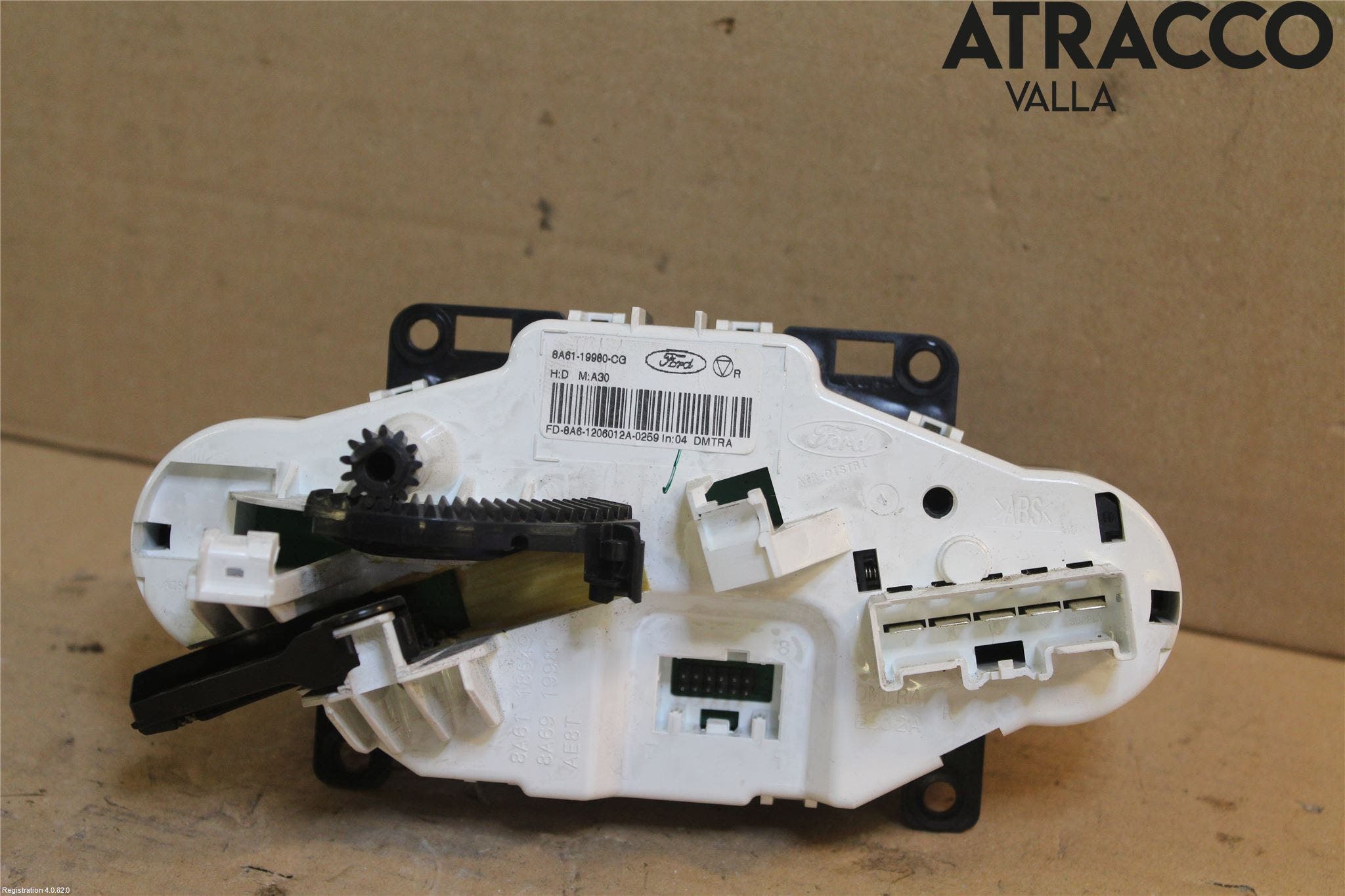 Ford FIESTA 09-12 Värmereglage