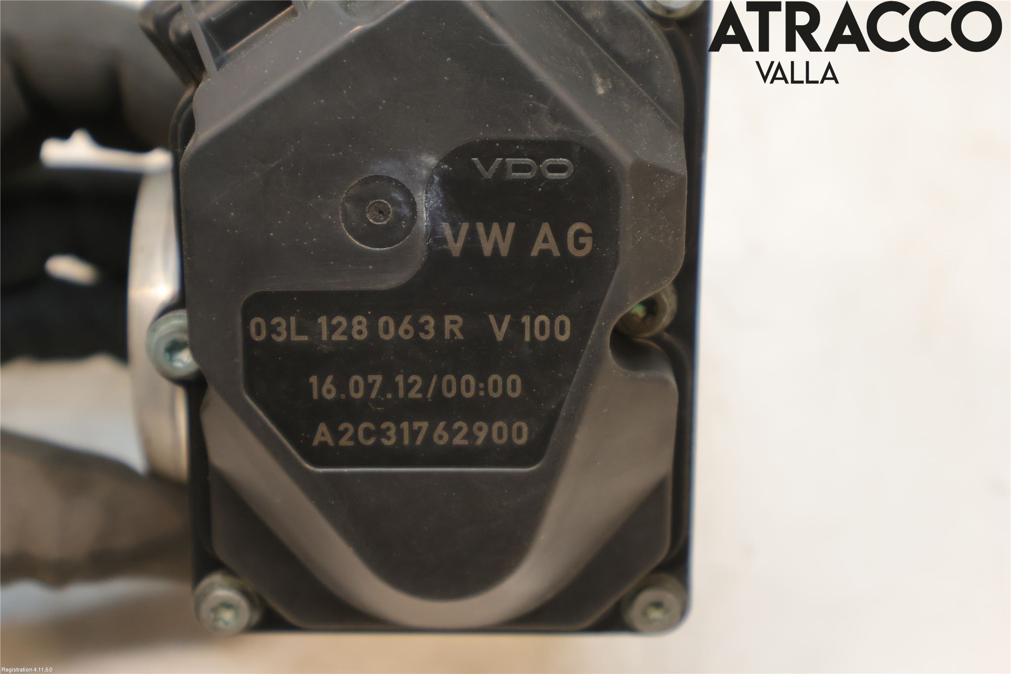 Audi A4 12-15 Injspjällhus