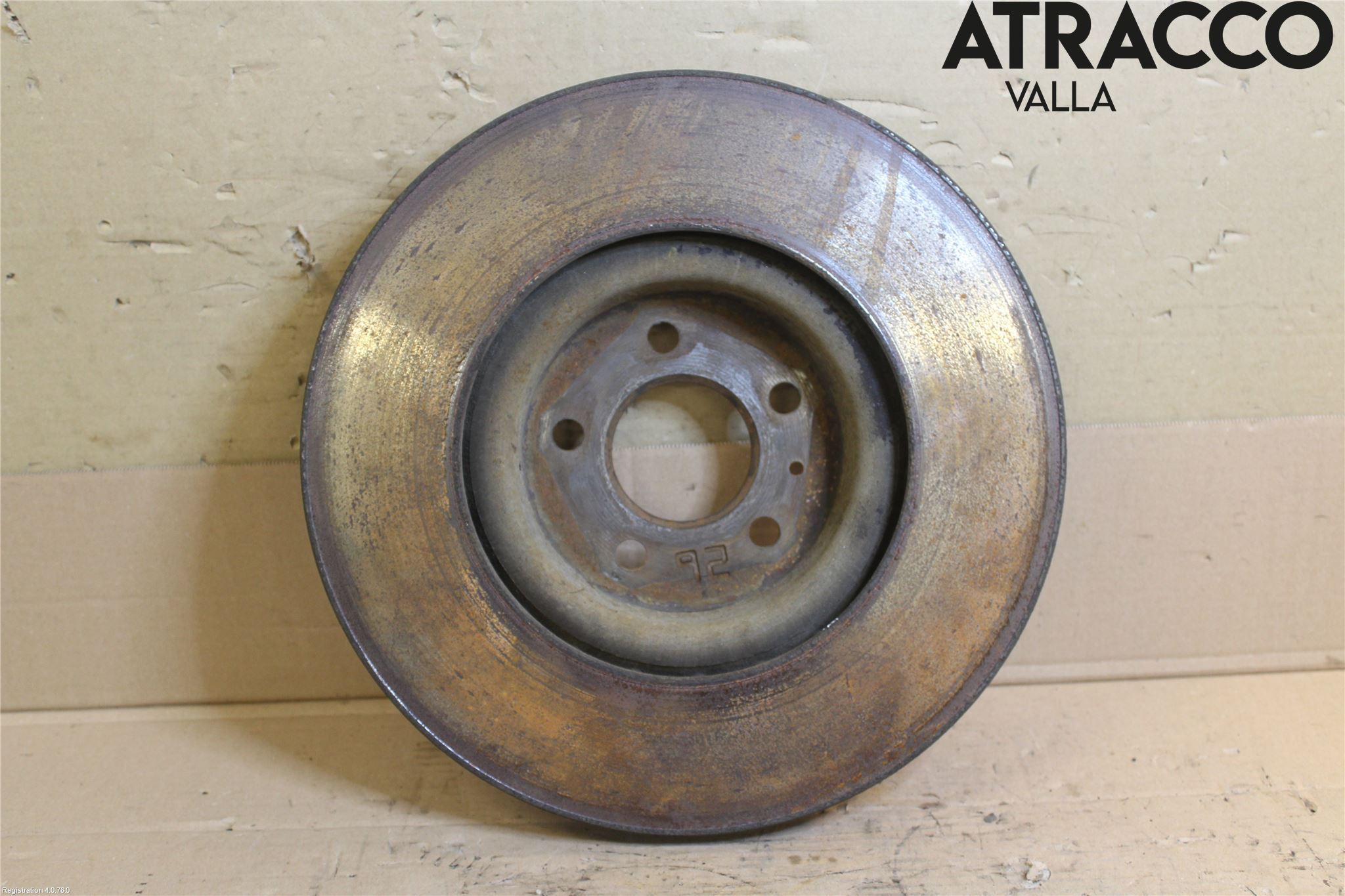 Audi A4/S4 B9 16-19 Bromsskiva Fram