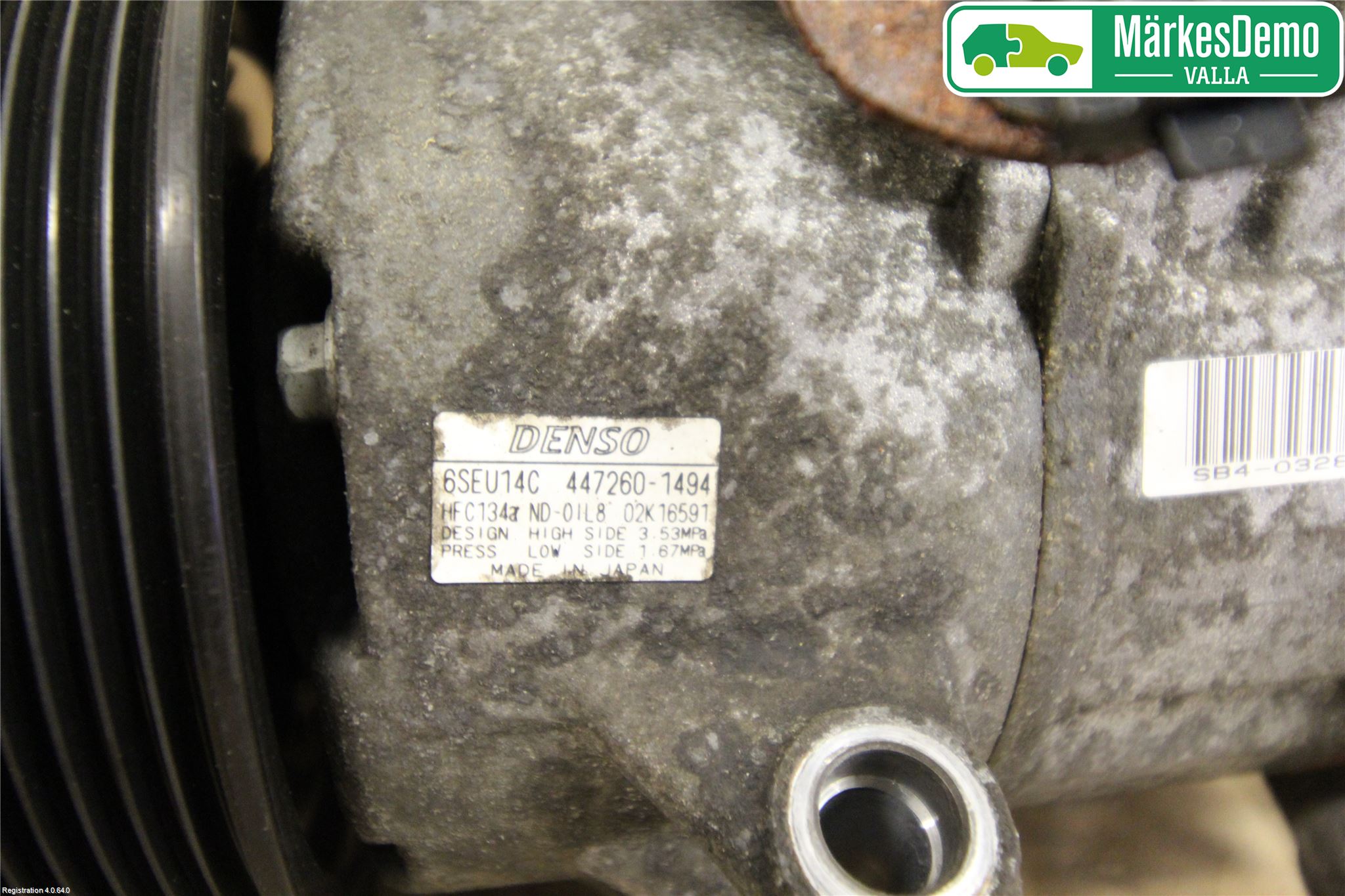 Toyota COROLLA 08-12 Ac Kompressor