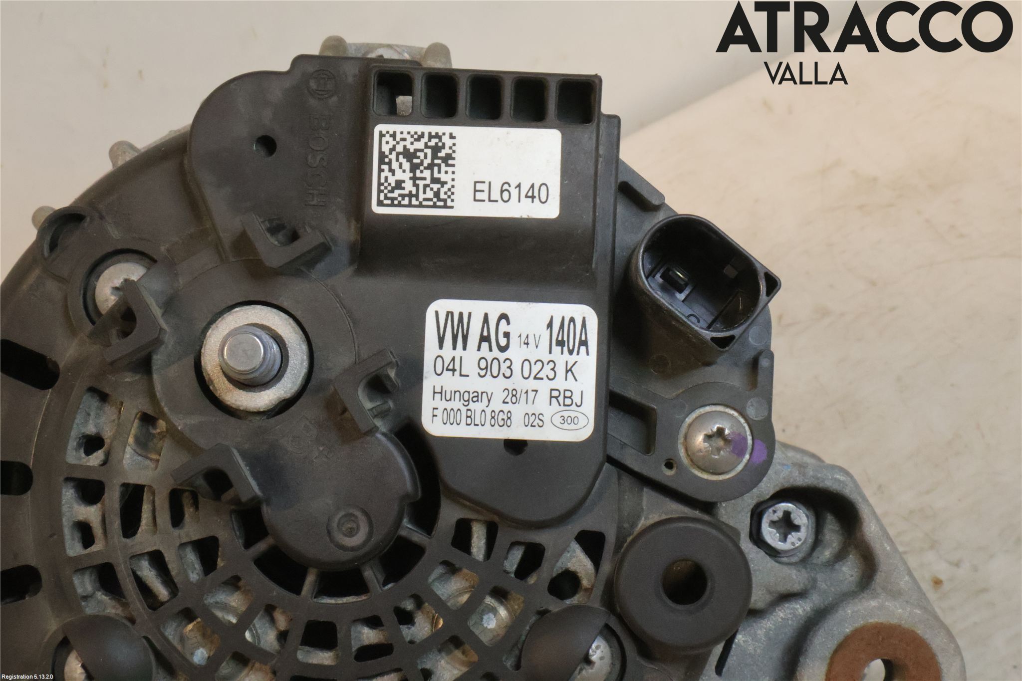 Audi Q2/SQ2 17- Generator