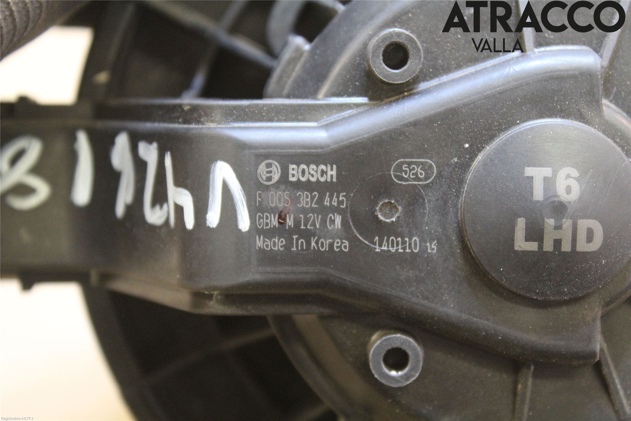 Ford RANGER EU 12-23 Värmefläkt