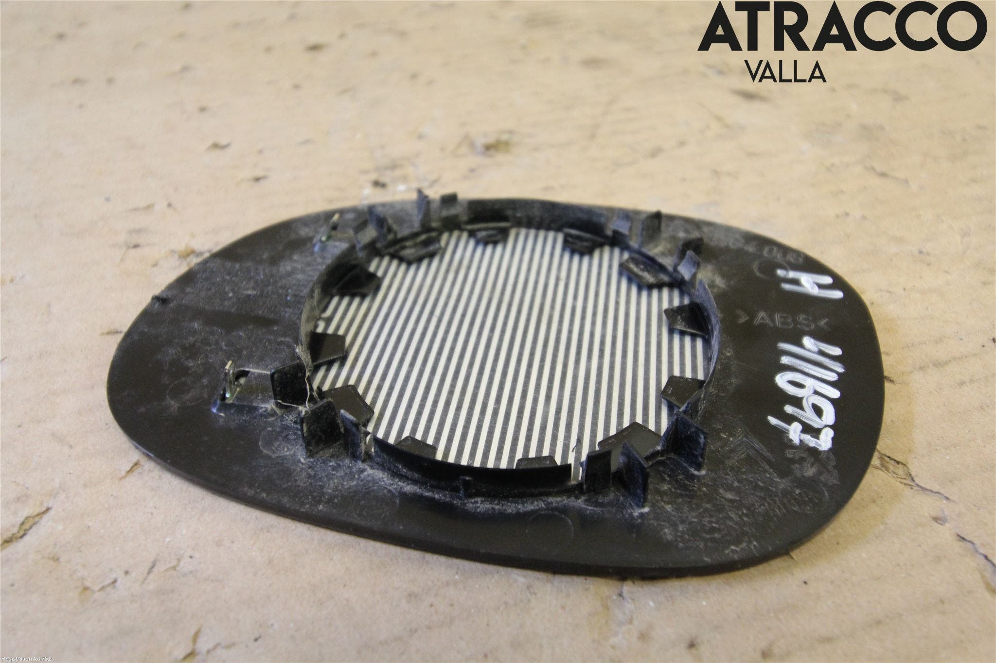 Peugeot 206 98-09 Spegelglas Hö