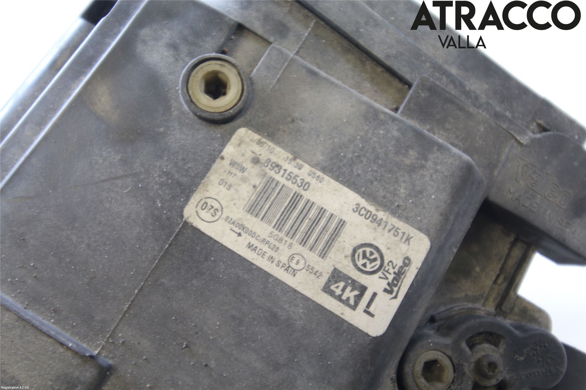 Volkswagen VW PASSAT 05-11 Strålkastare Vänster
