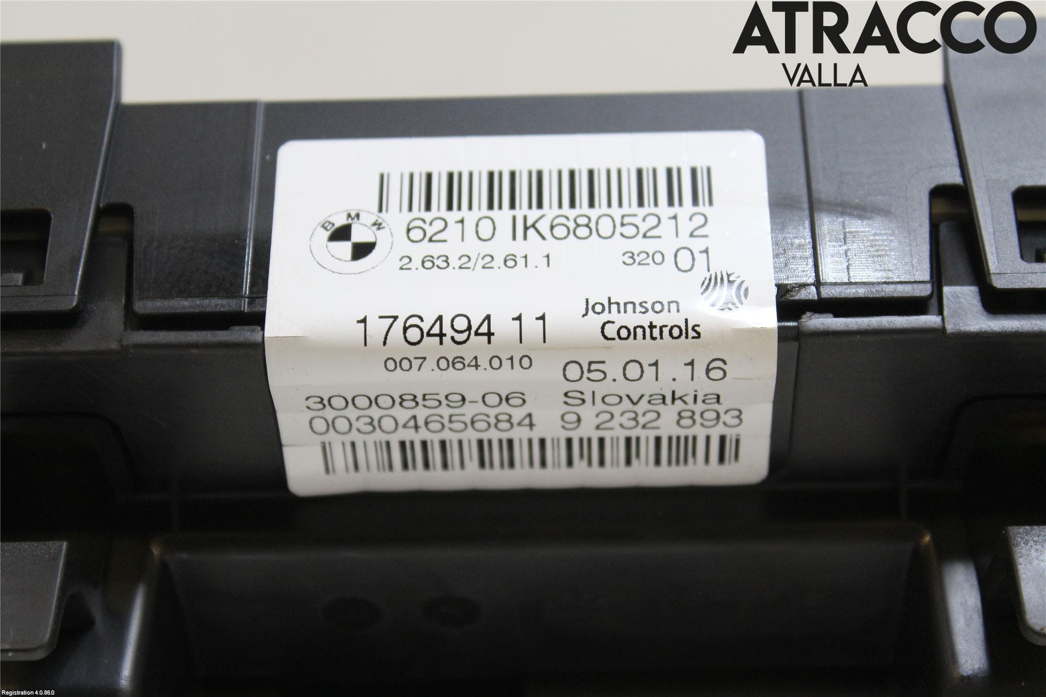 BMW 3 GT F34 13-19 Instrument Komb