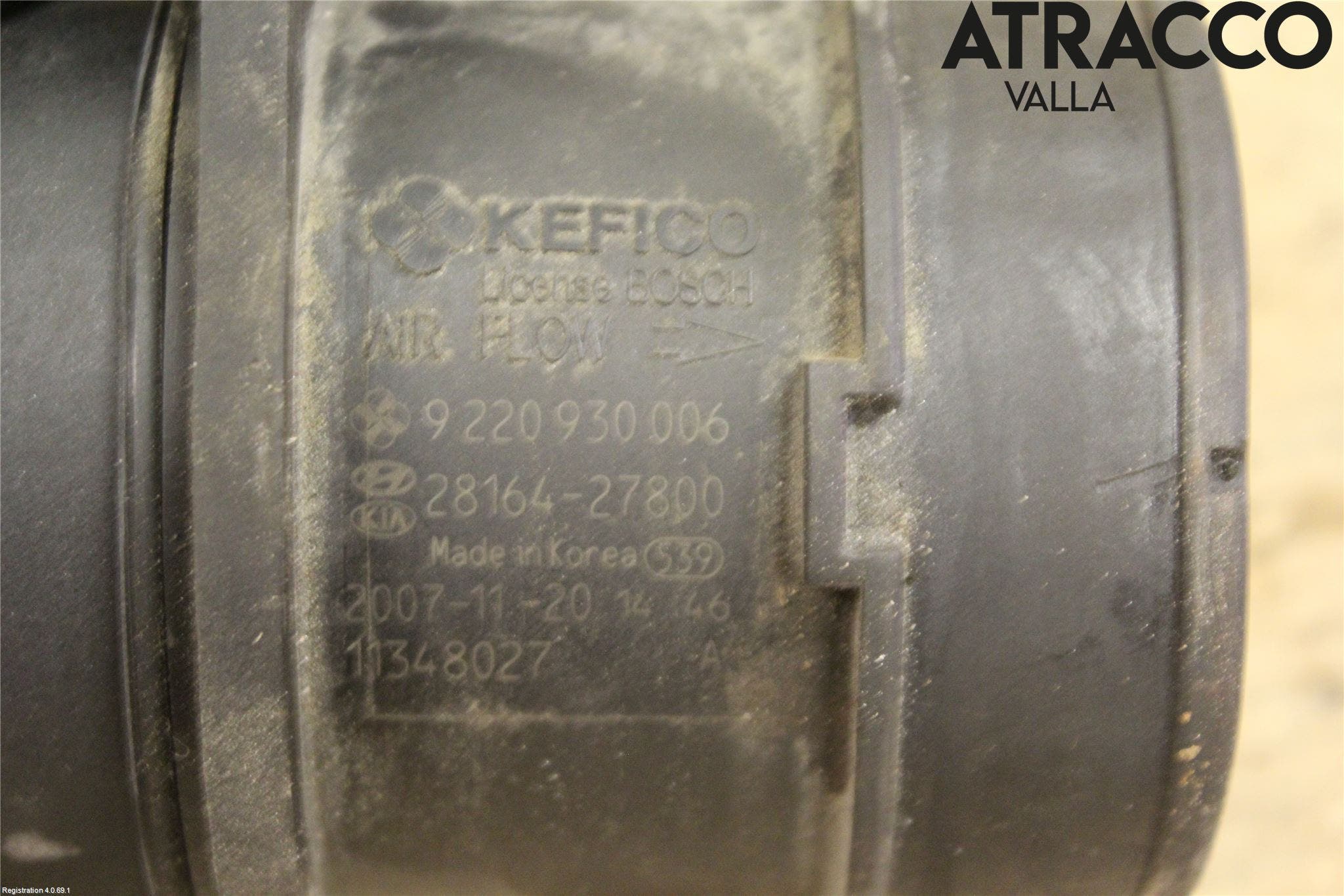 Hyundai SANTA FE 06-12 Injluftmassamätare