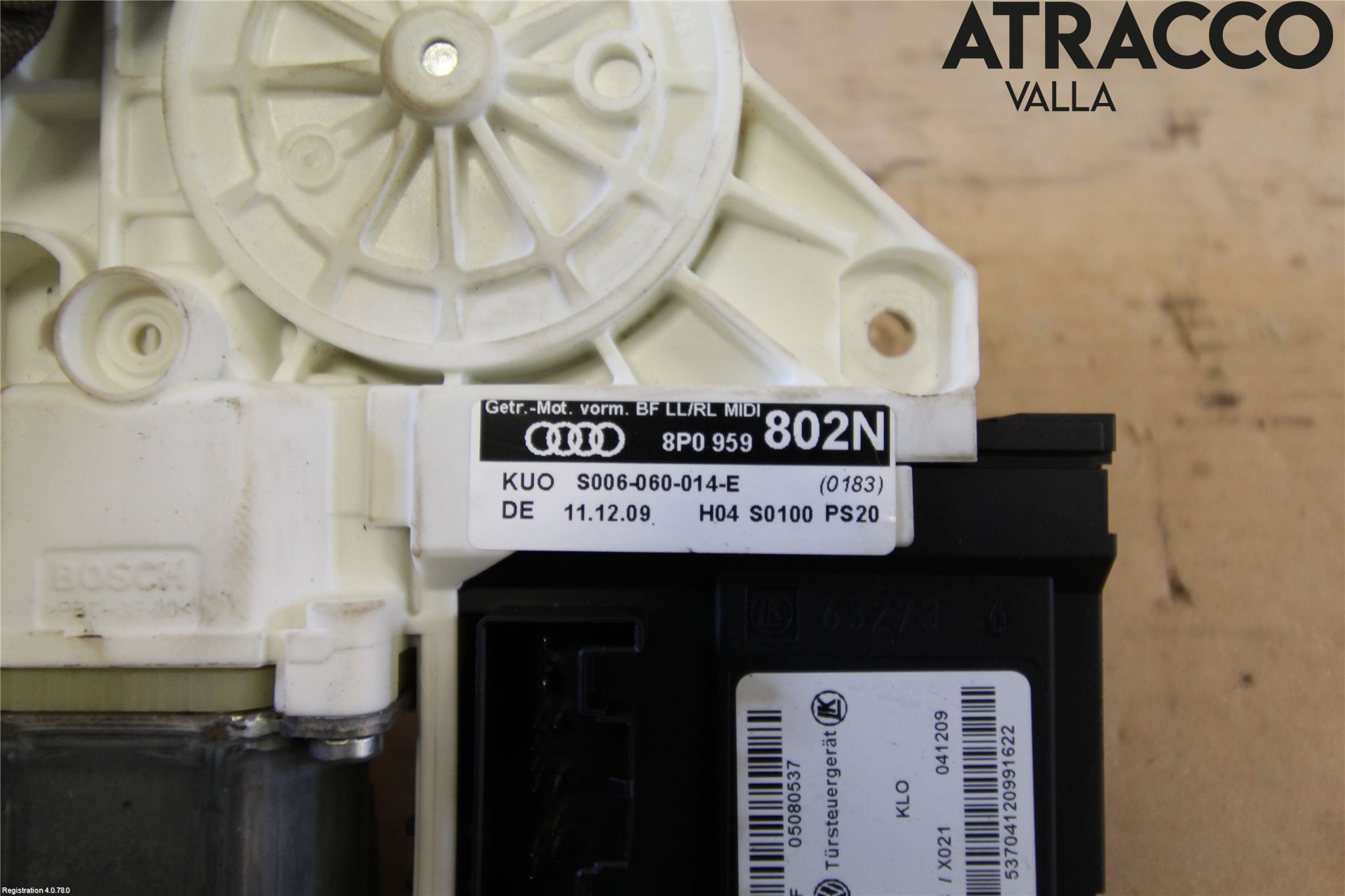 Audi A3/S3 05-13 Fönsterhissmotor