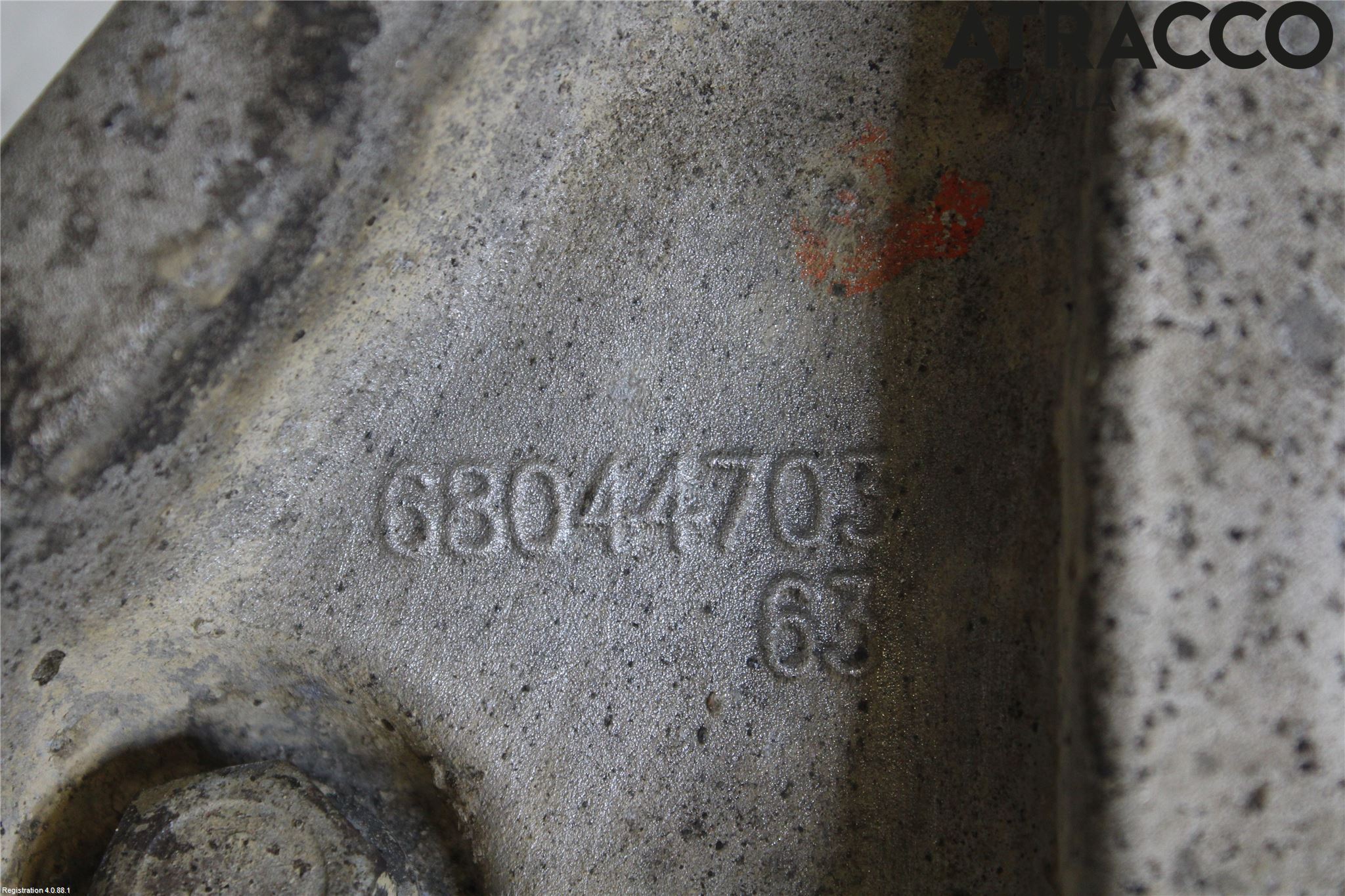 Dodge PICK UP RAM 81- Styrspindel Lagerhus Vä