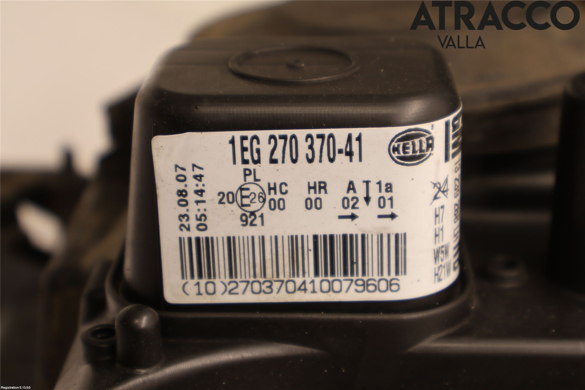 Opel ASTRA H 04-12 Strålkastare Vänster