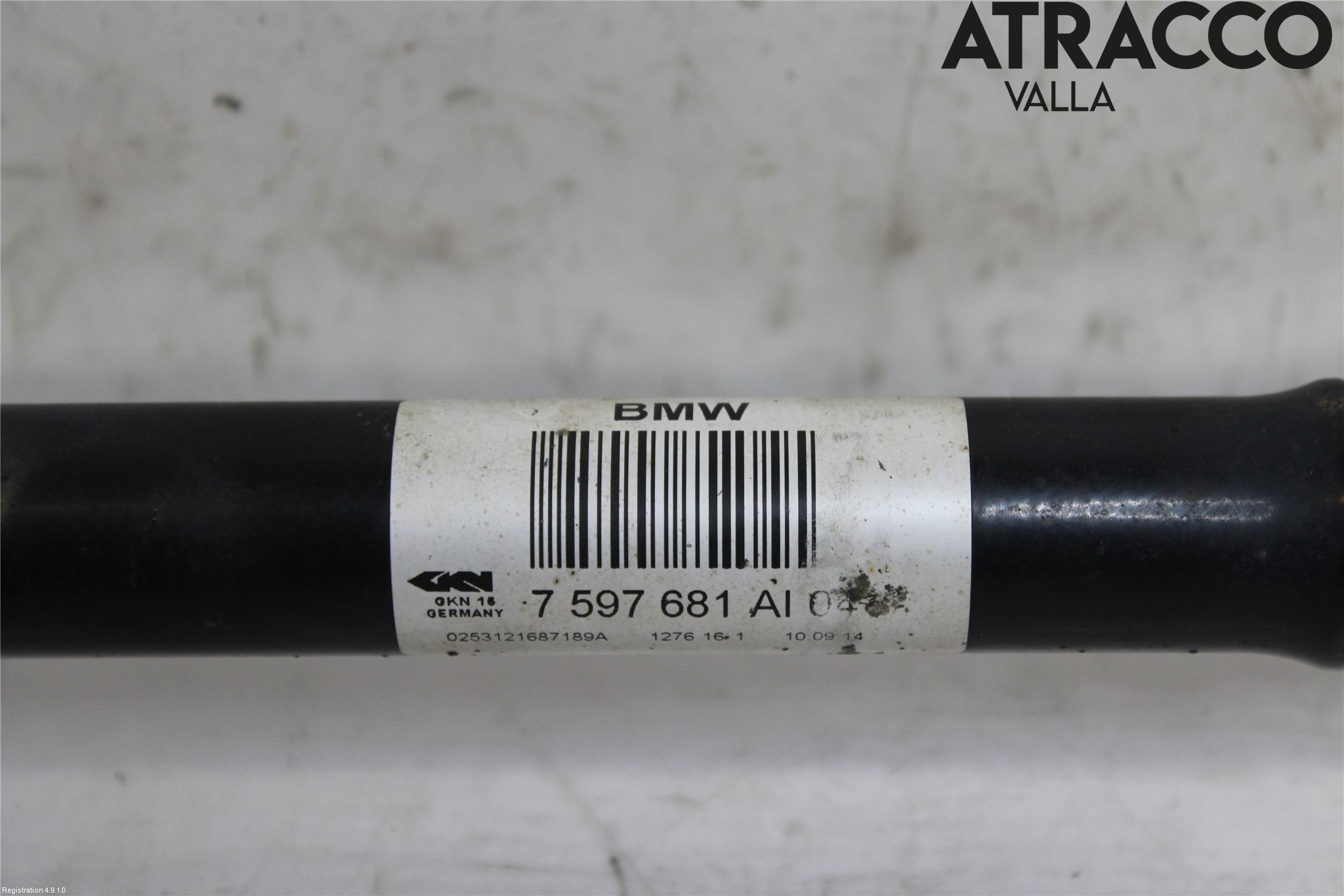 BMW 3 F30/F31/F80 12-19 Drivaxel Bak Vänster