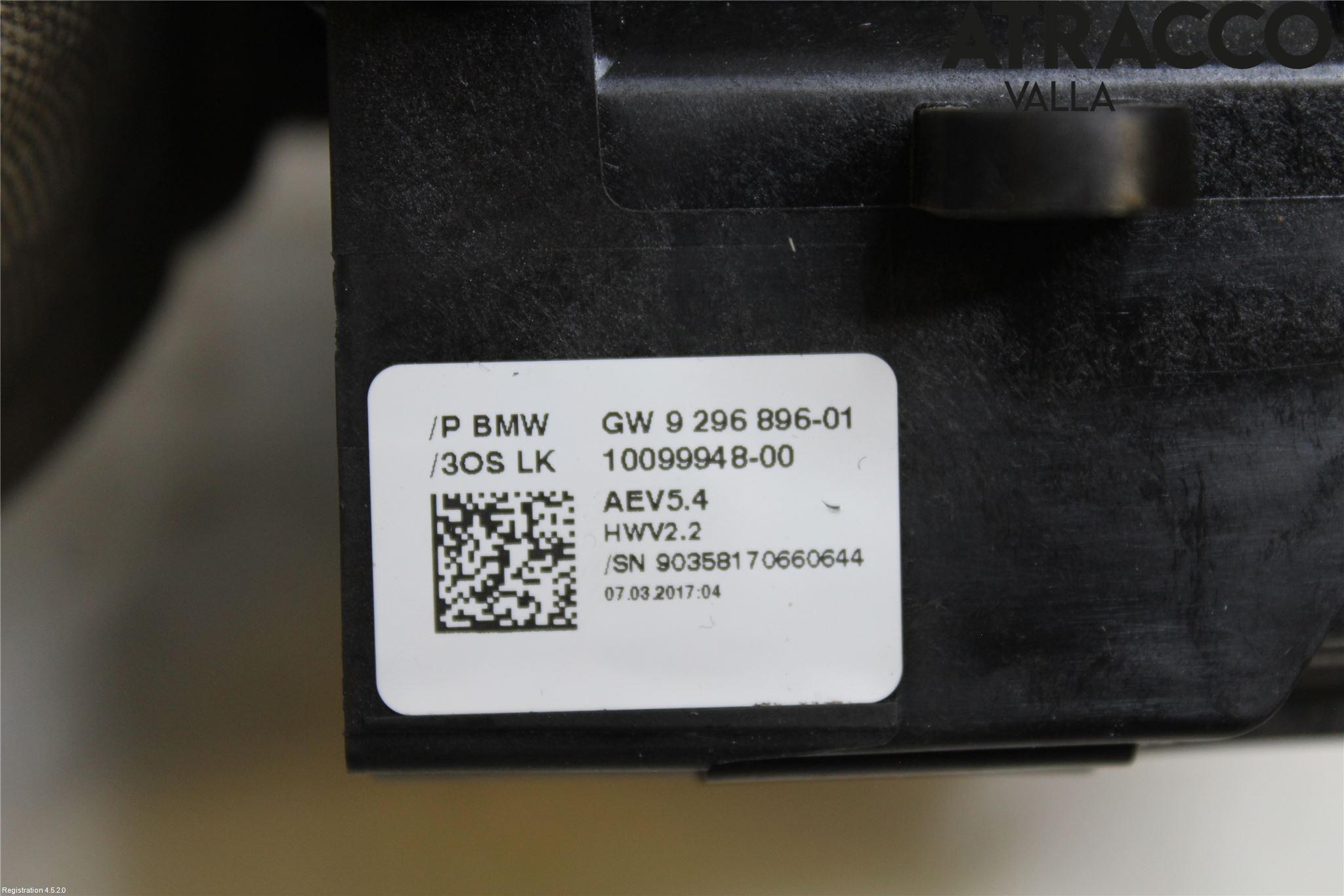 BMW 3 F30/F31/F80 12-19 Växelspak