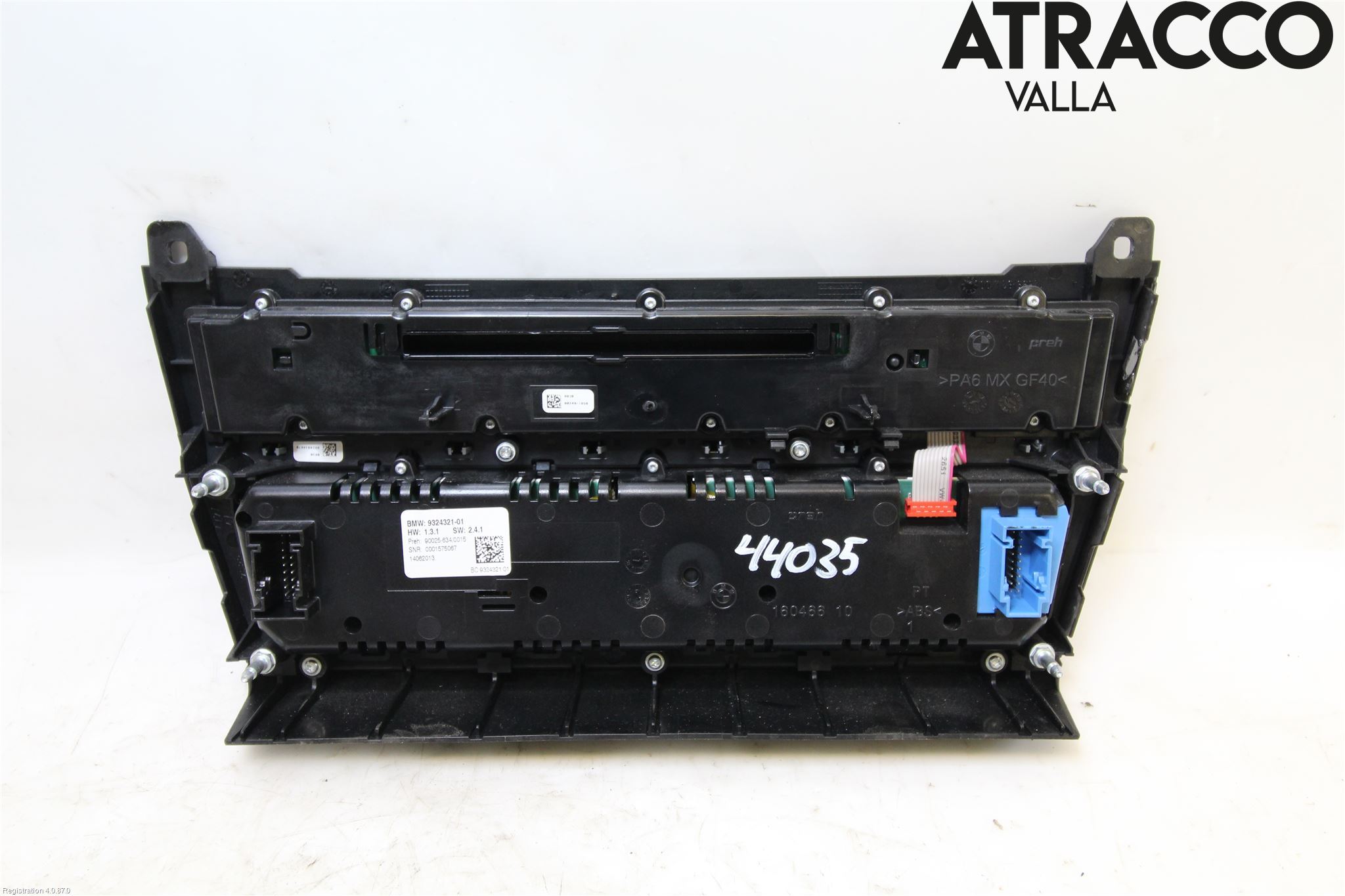BMW 5 F10/F11/F18 09-17 Ac Styrenhet Ac Manöveren