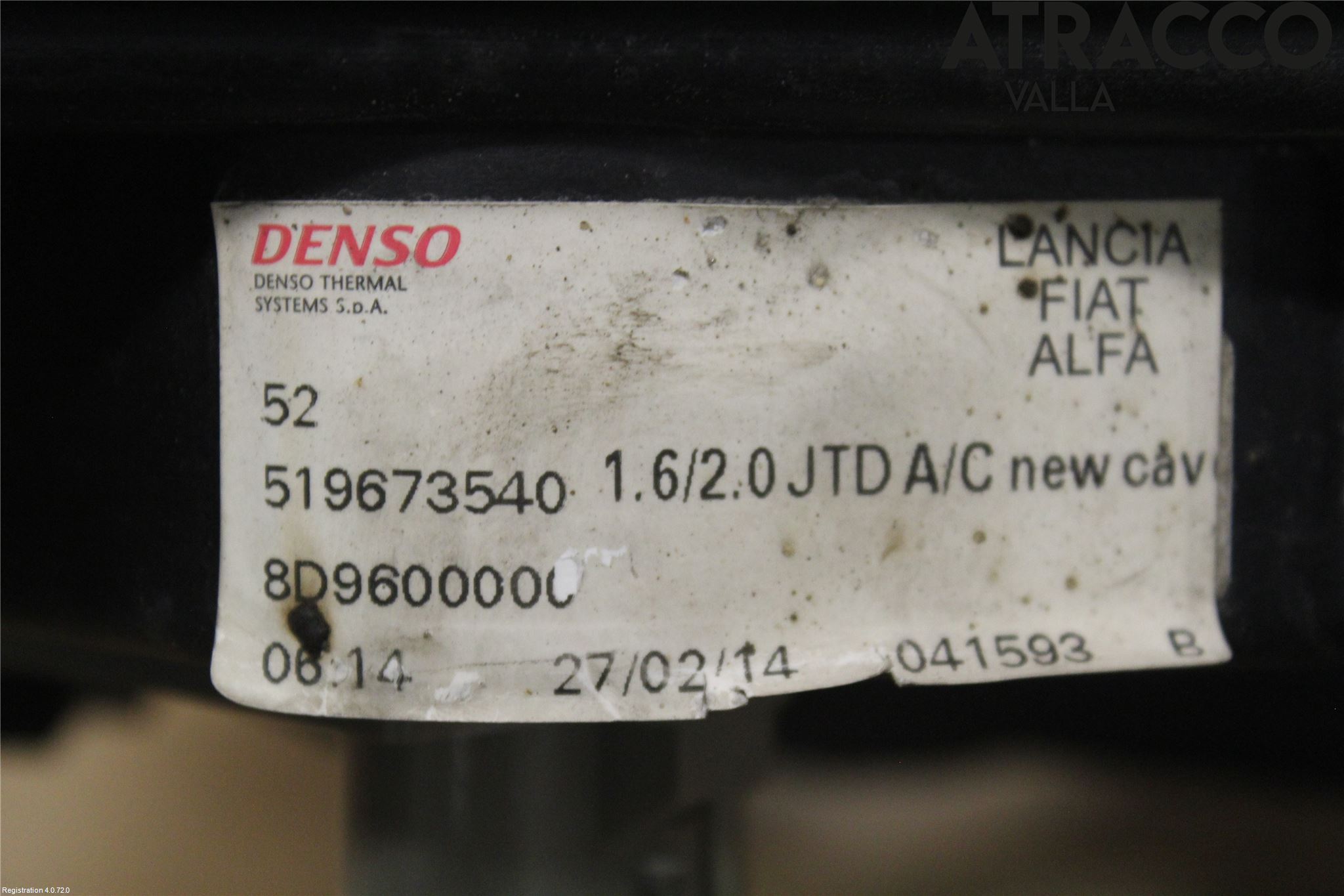 Fiat DOBLO CARGO Kylfläkt El