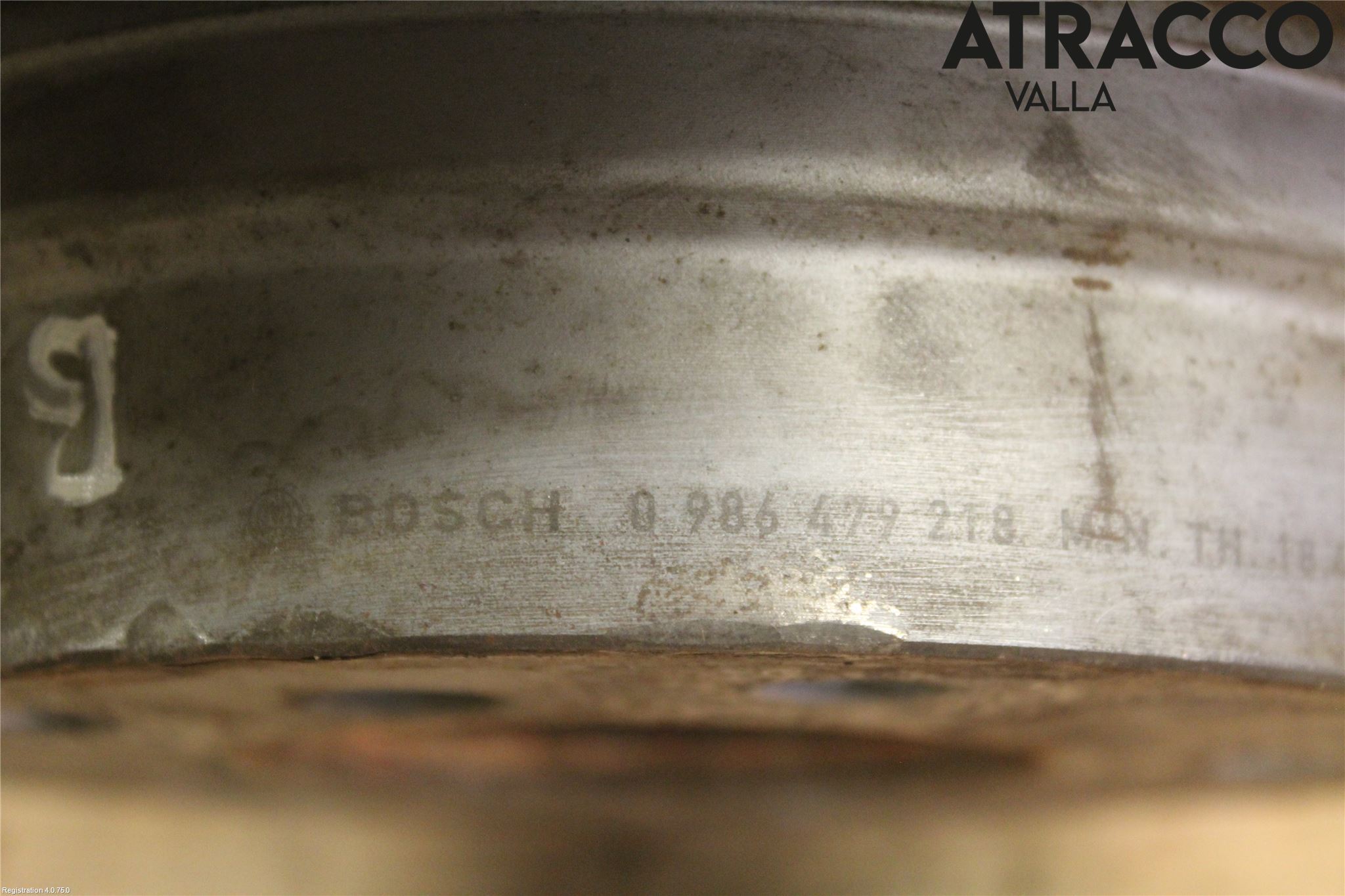 BMW 3 E90/91 SED/TOU 05-12 Bromsskiva Bak