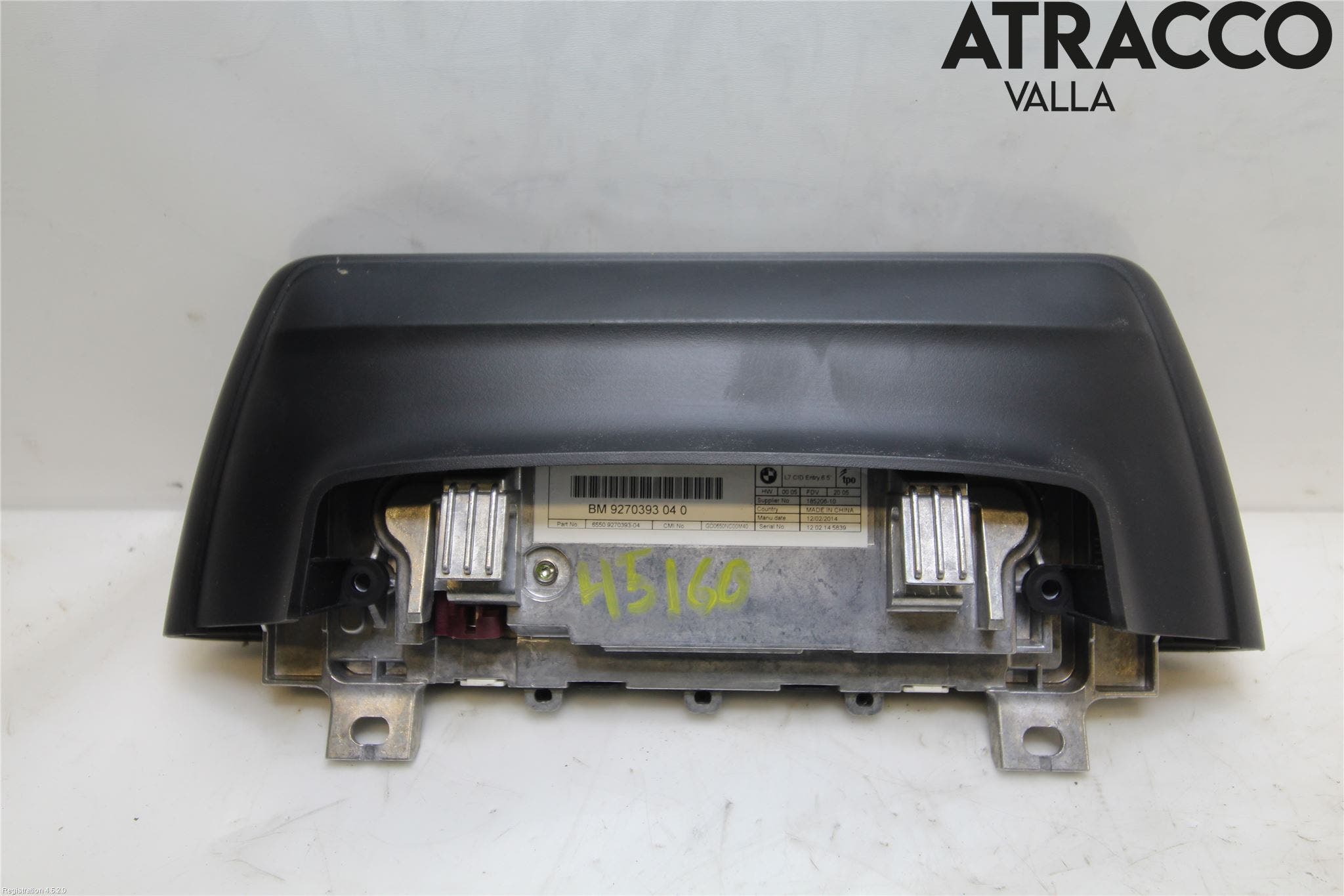 BMW 4 F32/F33/F82/F83 13-20 Bildskärm