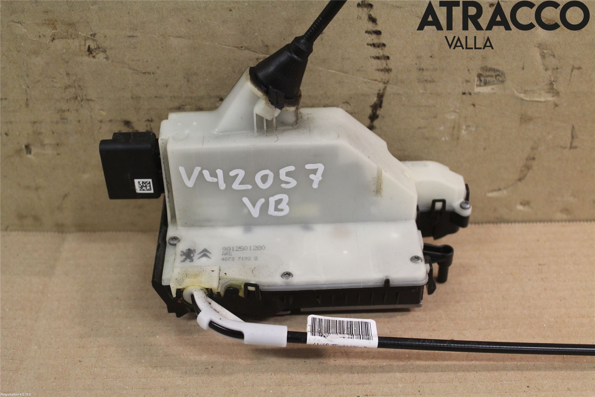 Peugeot 2008 13-20 Låskista-Dörrlås