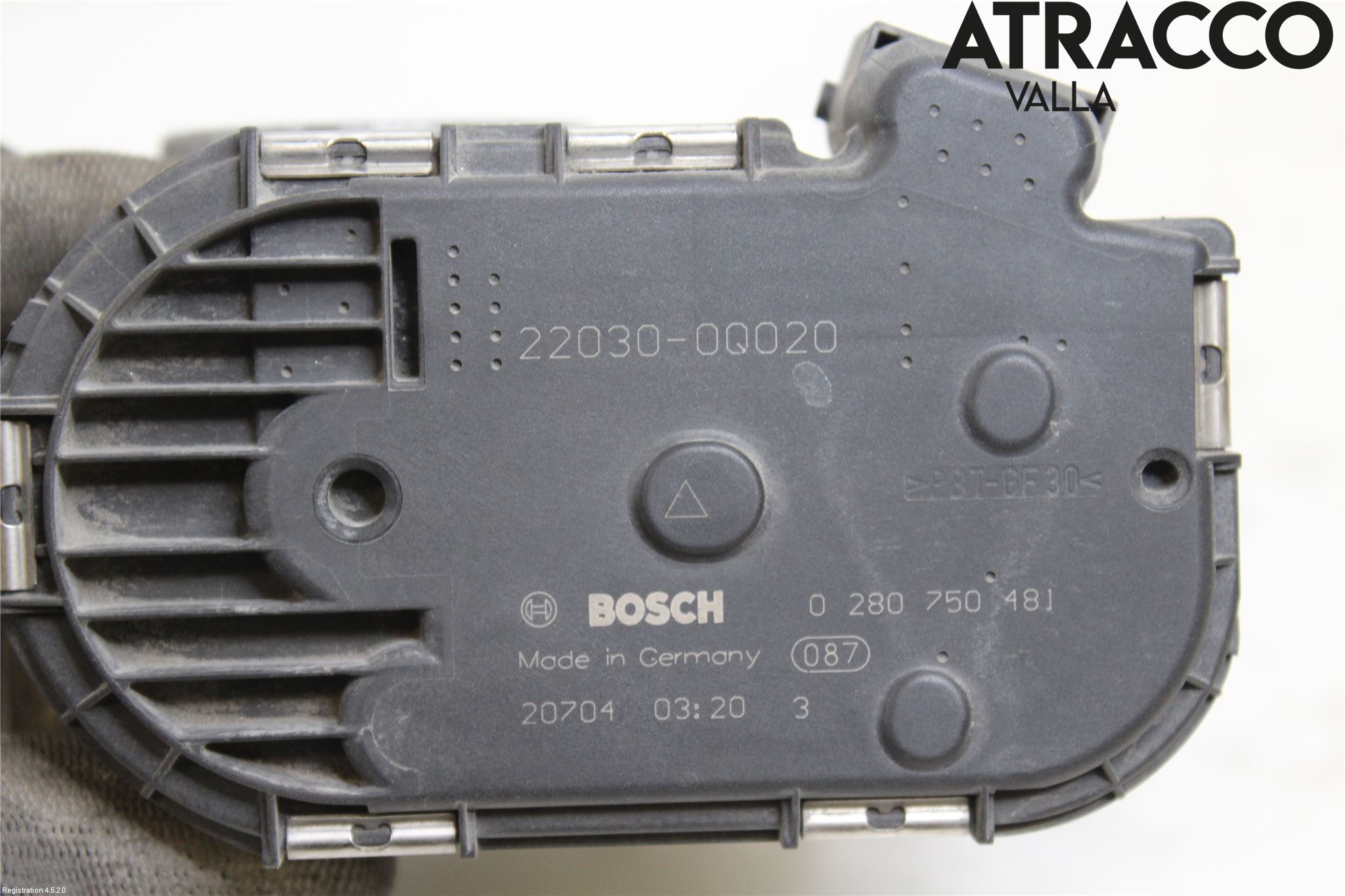 Toyota AYGO 06-14 Injspjällhus