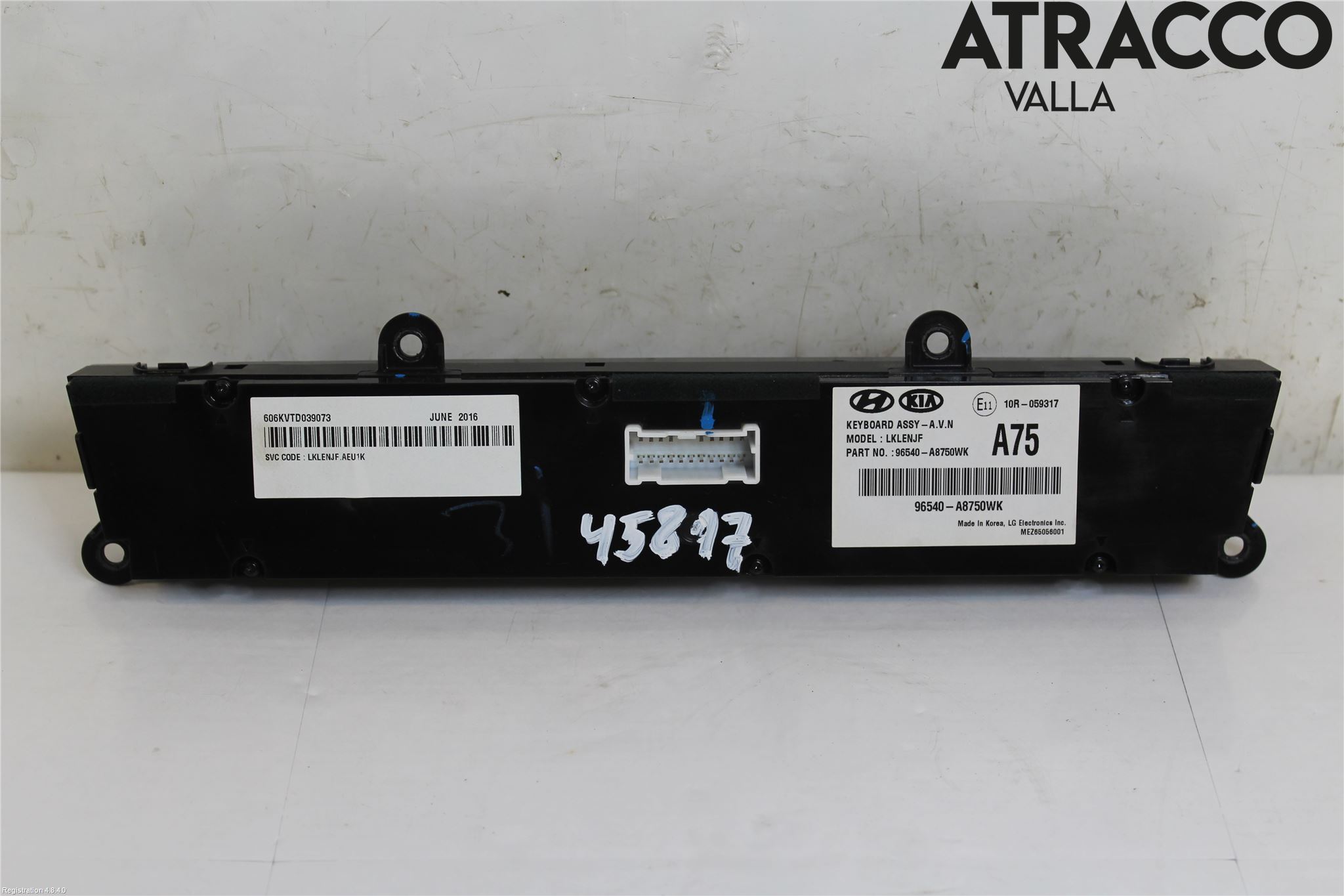 Kia OPTIMA 16-20 Cd Radio - Multimediapanel