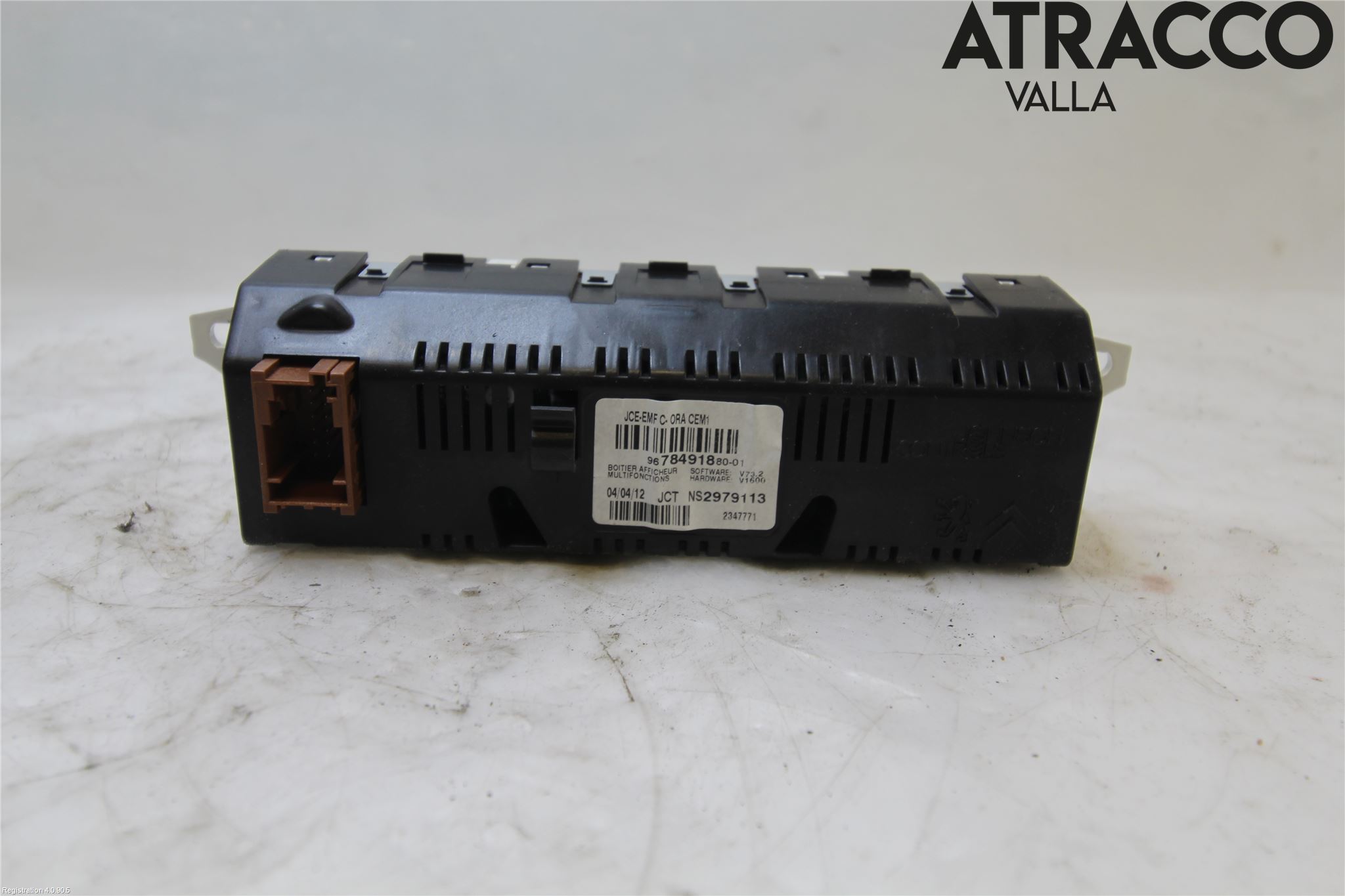 Peugeot 308 08-13 Multifunktionsdisplay