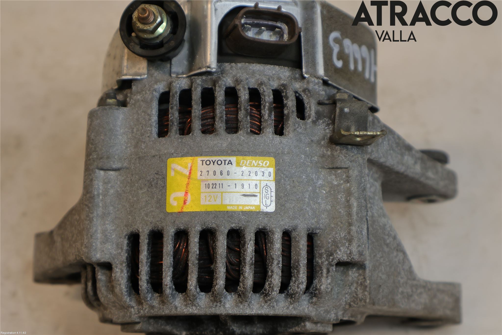 Toyota COROLLA 02-07 Generator