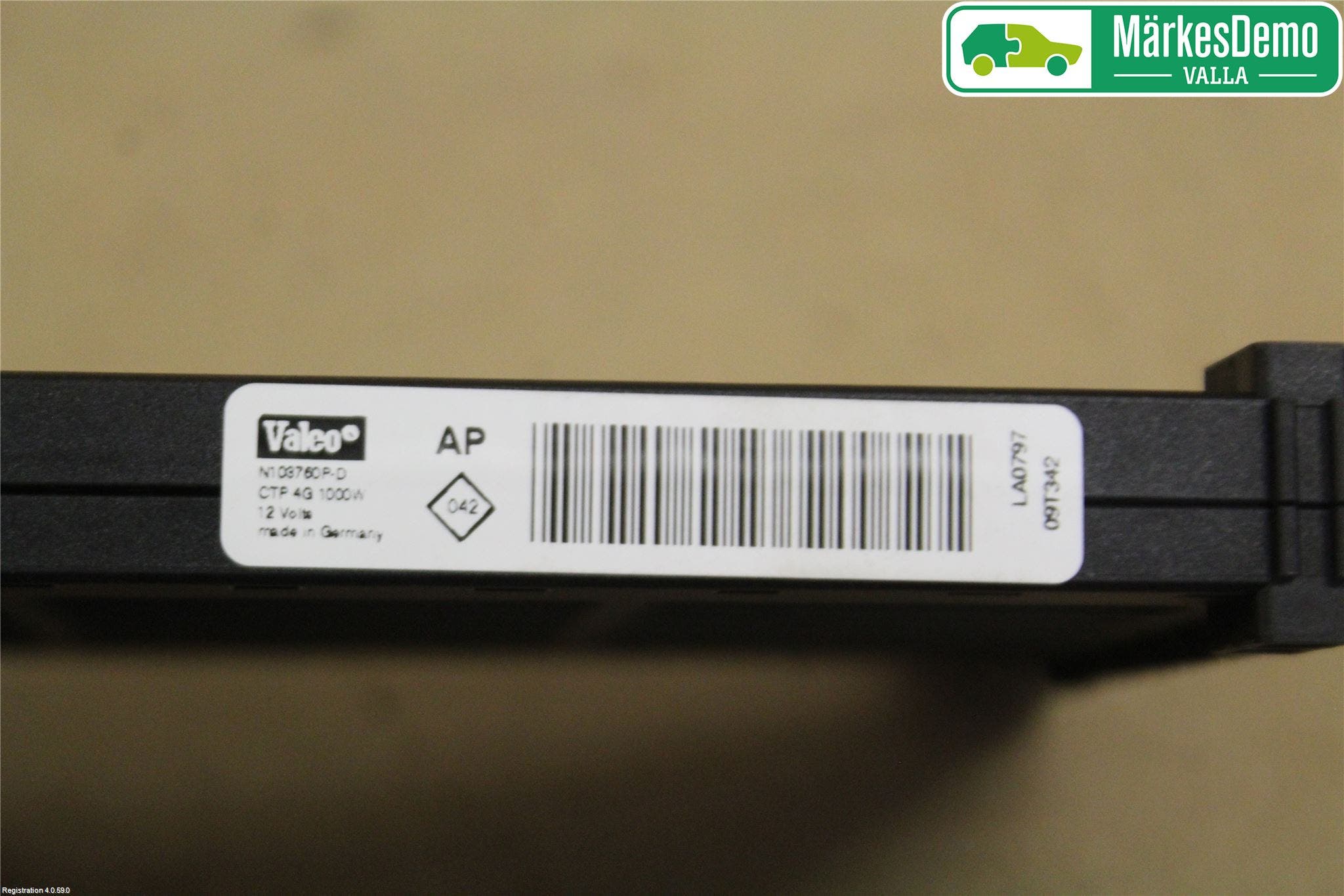 Renault MEGANE III 09-15 Värme Cellpaket