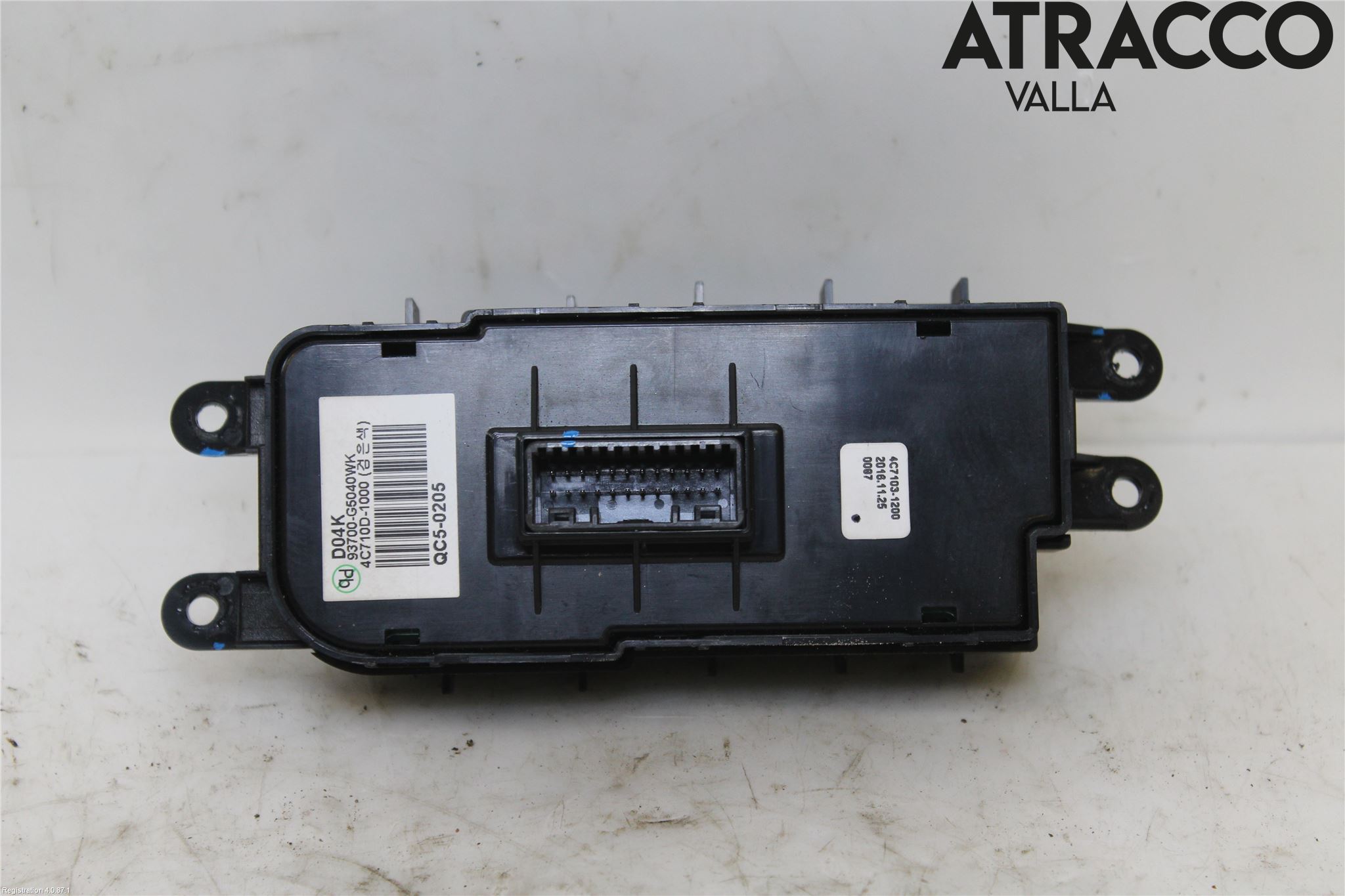 Kia NIRO (DE) 17-22 Strömställare Multifunktion