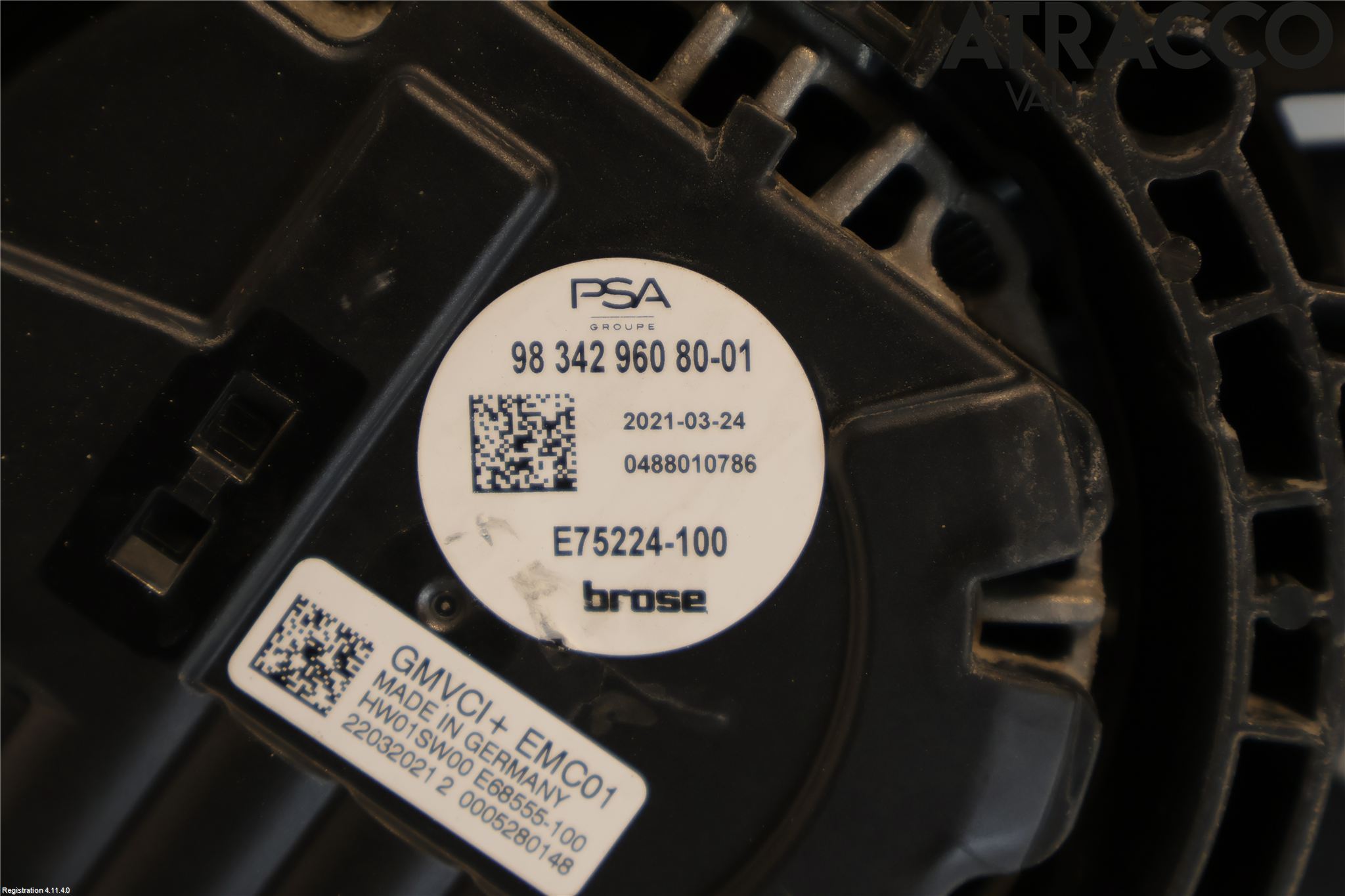 Peugeot EXPERT/E-EXPERT 17- Kylfläkt El