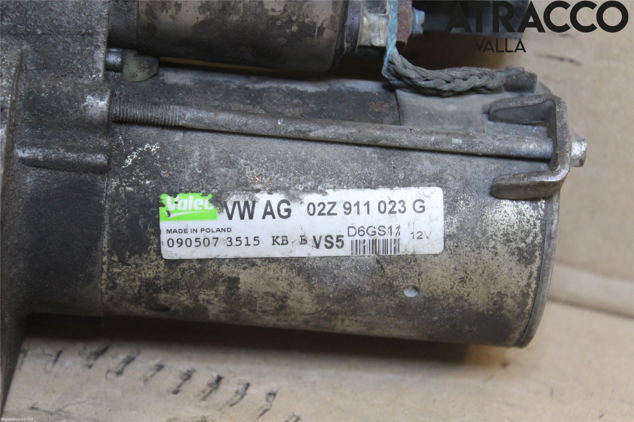 Volkswagen VW GOLF V 04-09 Startmotor