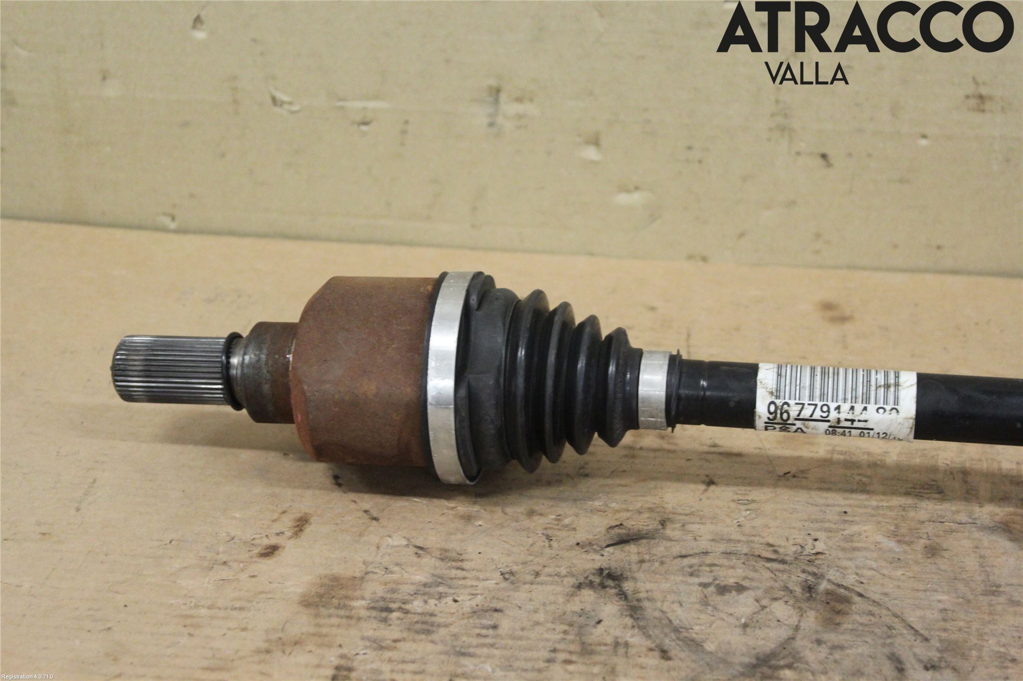Peugeot 308 14-21 Drivaxel Fram Vänster