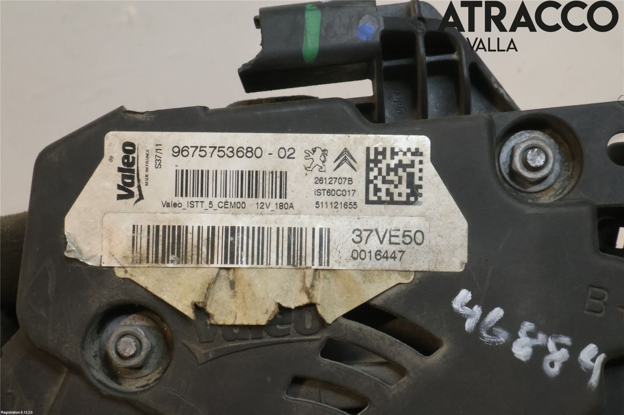 Peugeot 508 11-18 Generator
