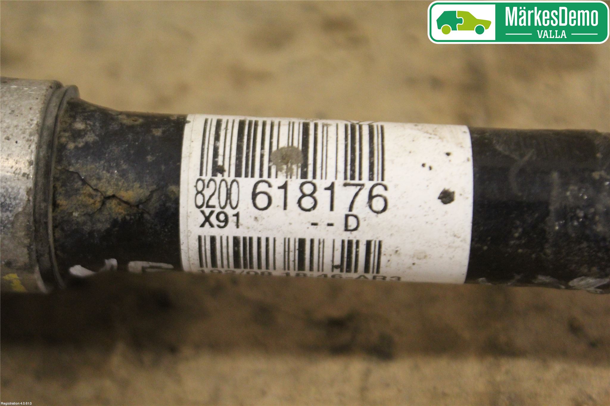 Renault LAGUNA III 08-10 Drivaxel Fram Vänster