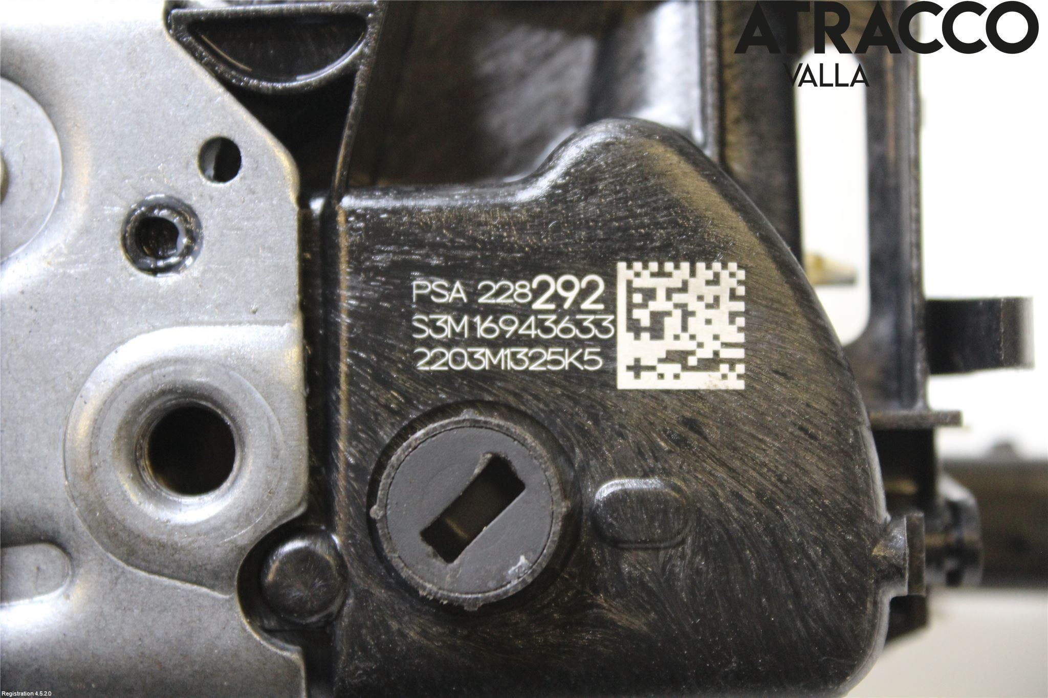 Peugeot 5008 17-24 Låskista-Dörrlås