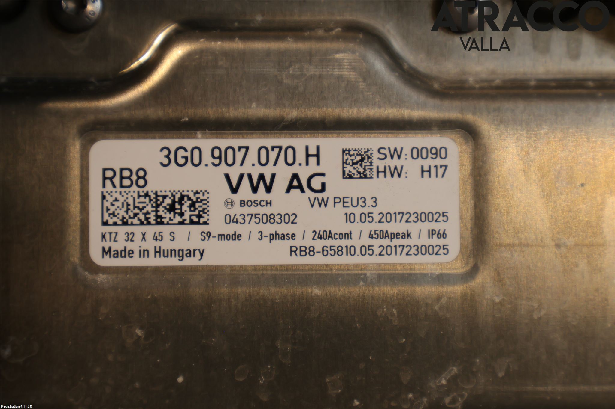 Volkswagen VW PASSAT 15-19 Hybridconverter